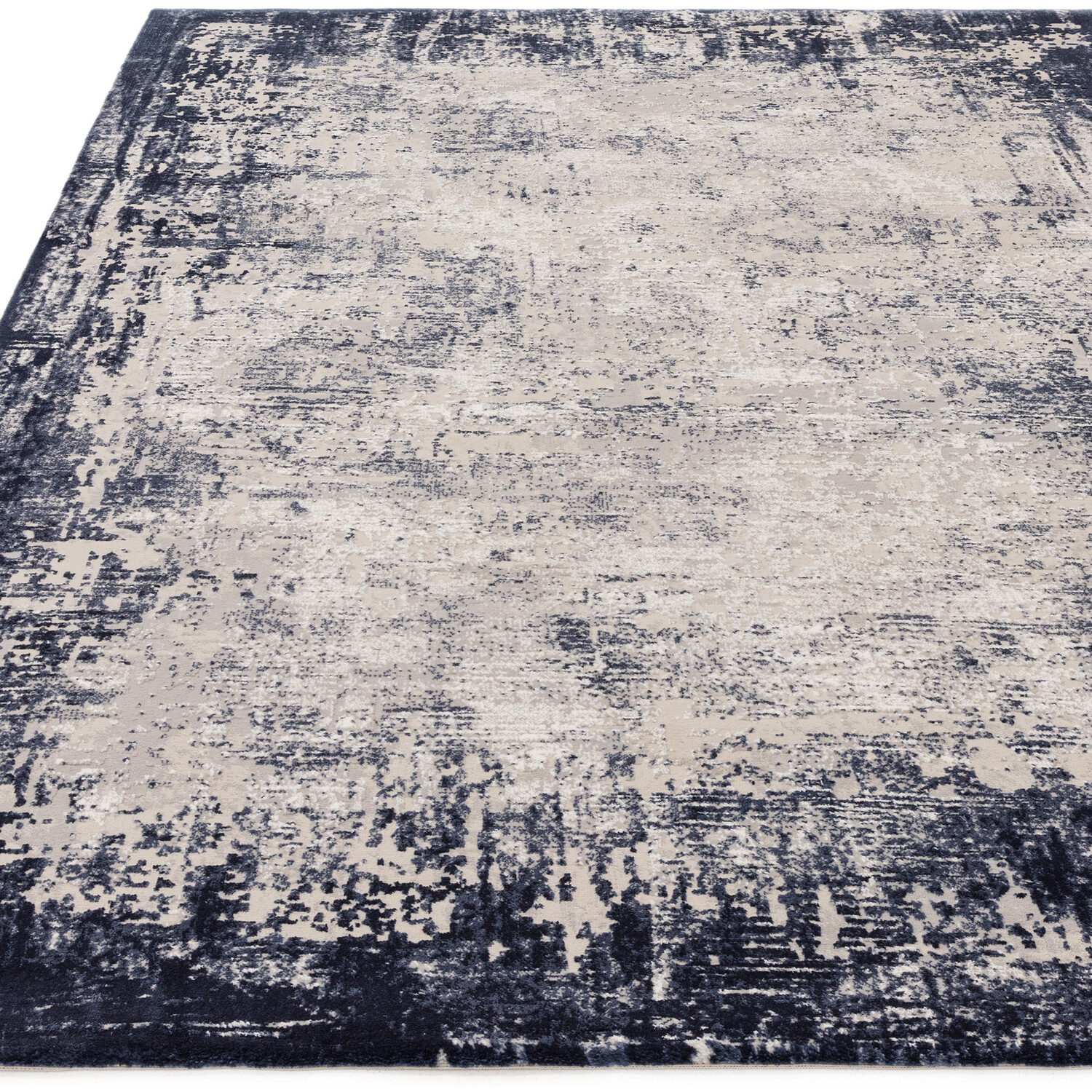 Portfolio Navy Chalk Rug 170 x 120cm Image 2