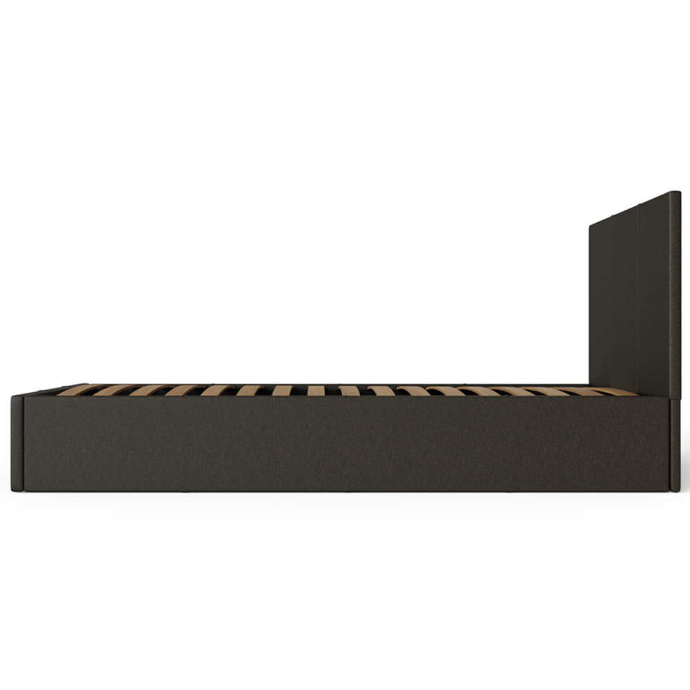 GFW Single Silver End Lift Ottoman Bed Image 6
