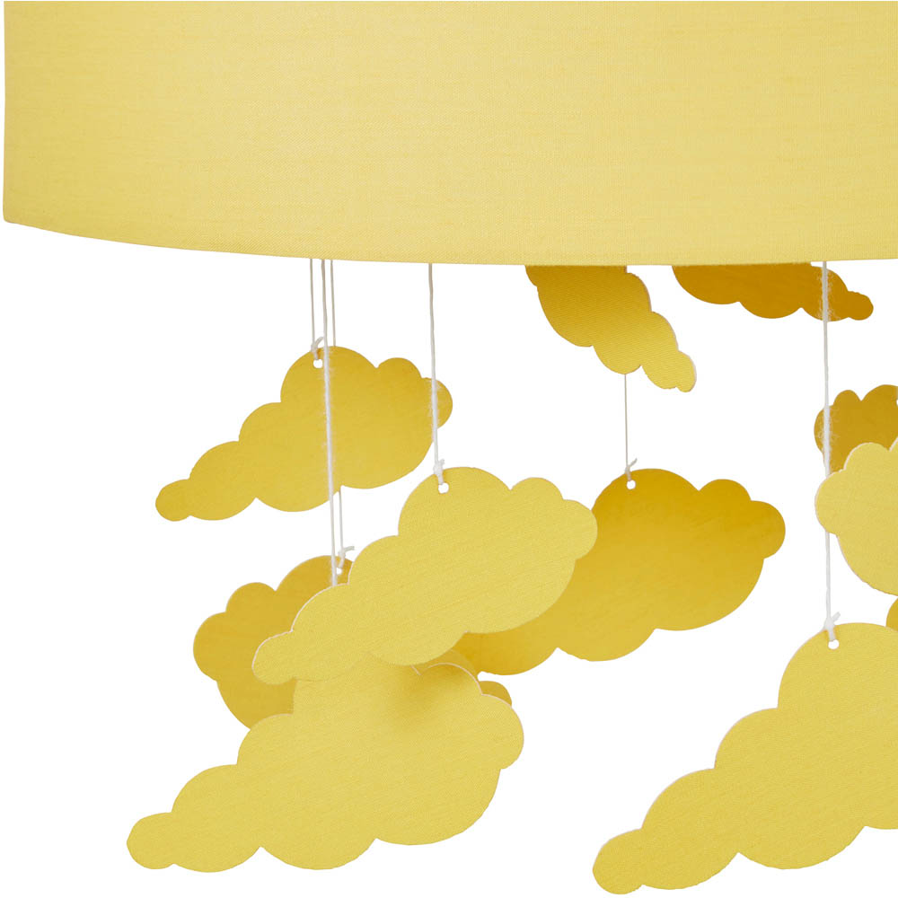 Glow Clouds Mobile Easyfit Yellow Ochre Pendant Shade Image 4