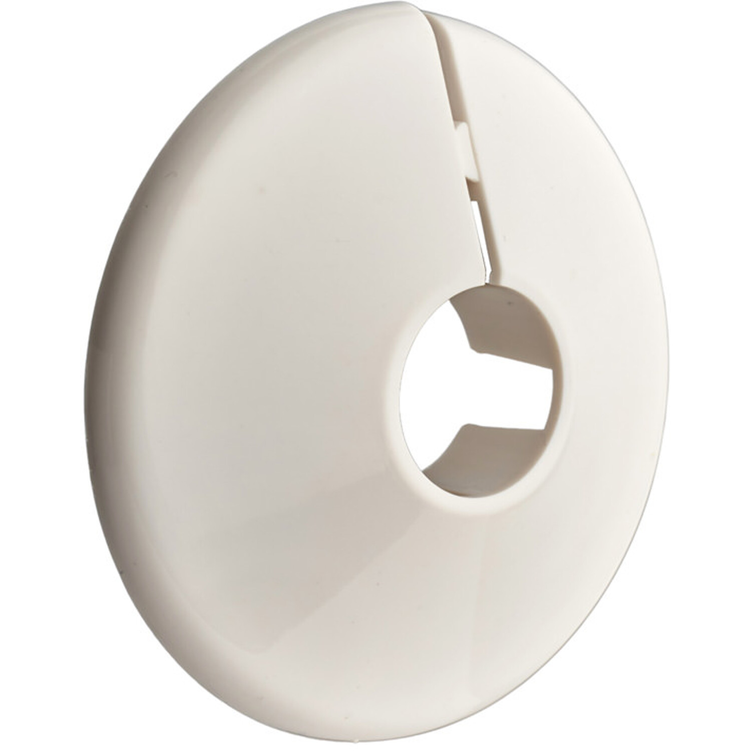 Pack of 5 Plastic Pipe Collars - White Image 2