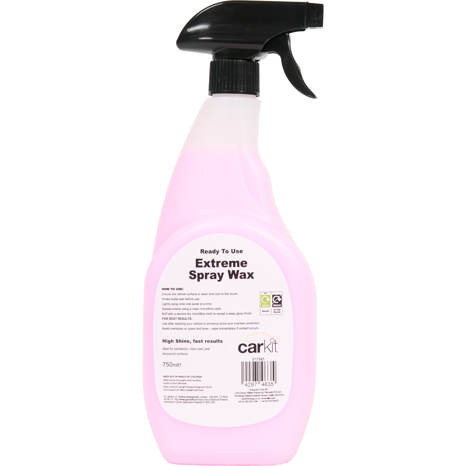 Carkit Extreme Spray Wax Image 3