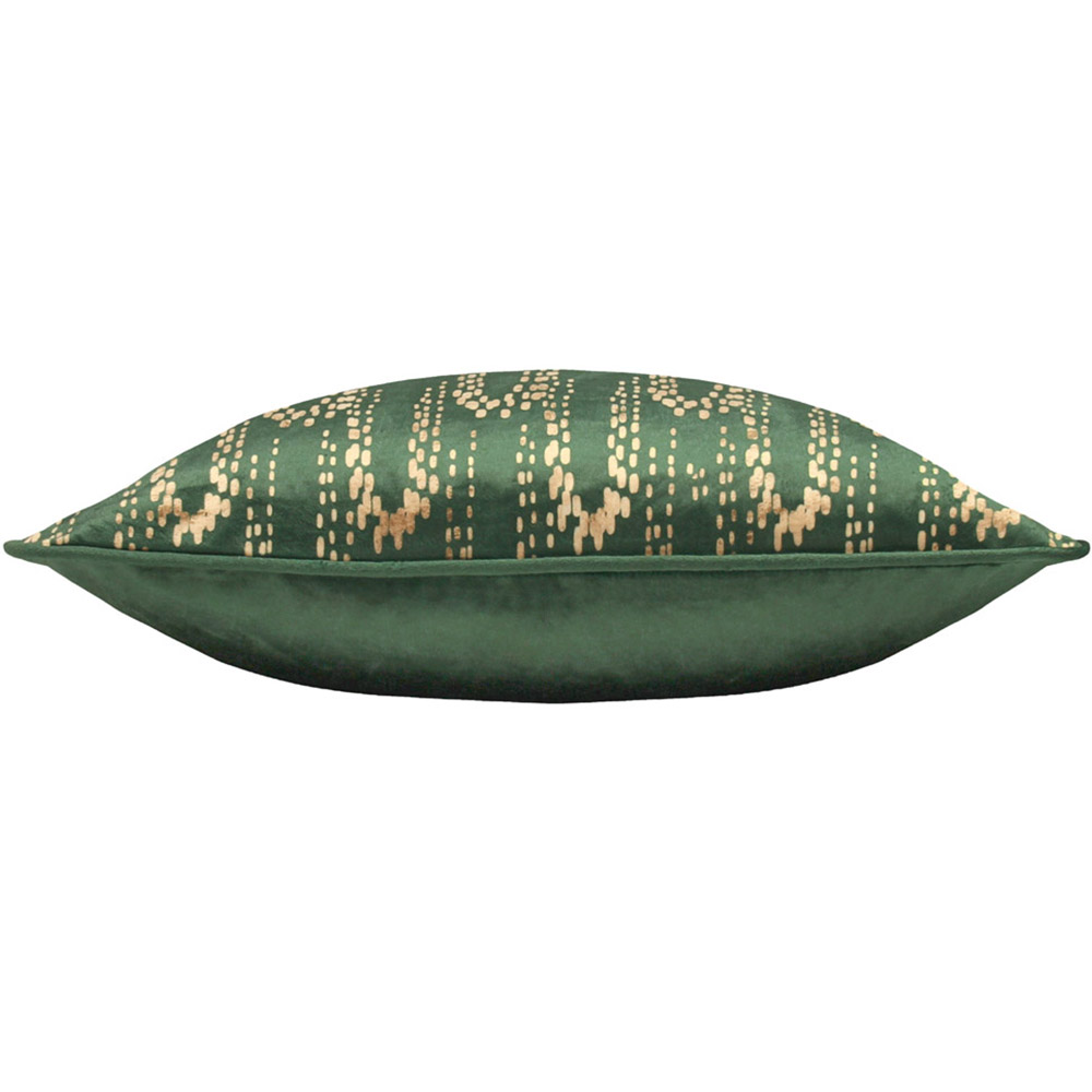 furn. Wisteria Emerald Velvet Touch Cushion Image 4