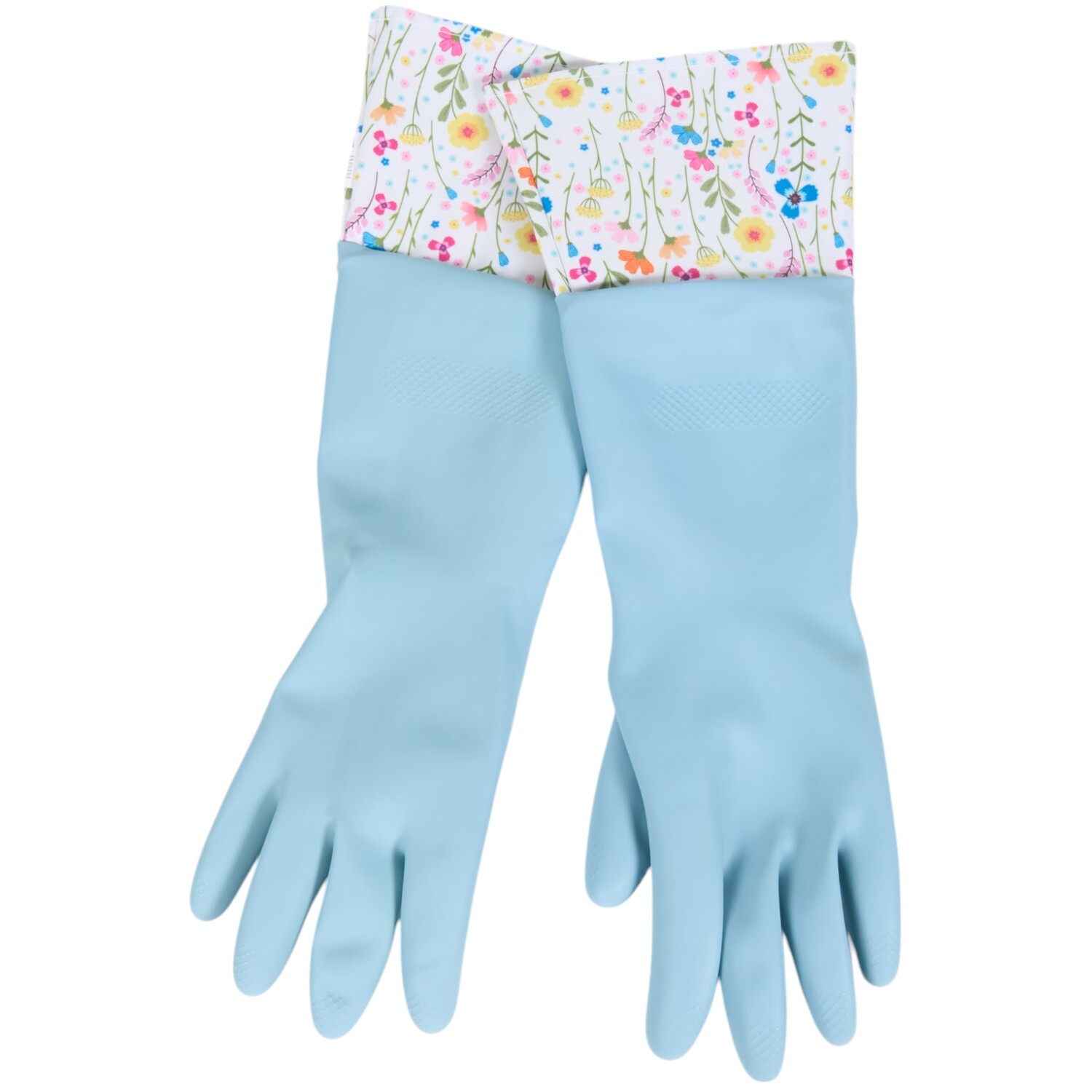 In Bloom Cleaning Gloves - Blue Image 3