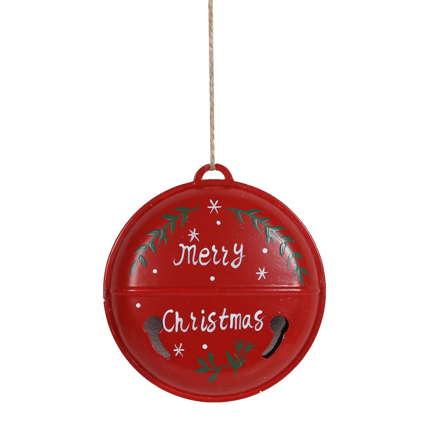 Merry Christmas Metal Hanging Decoration Image 2