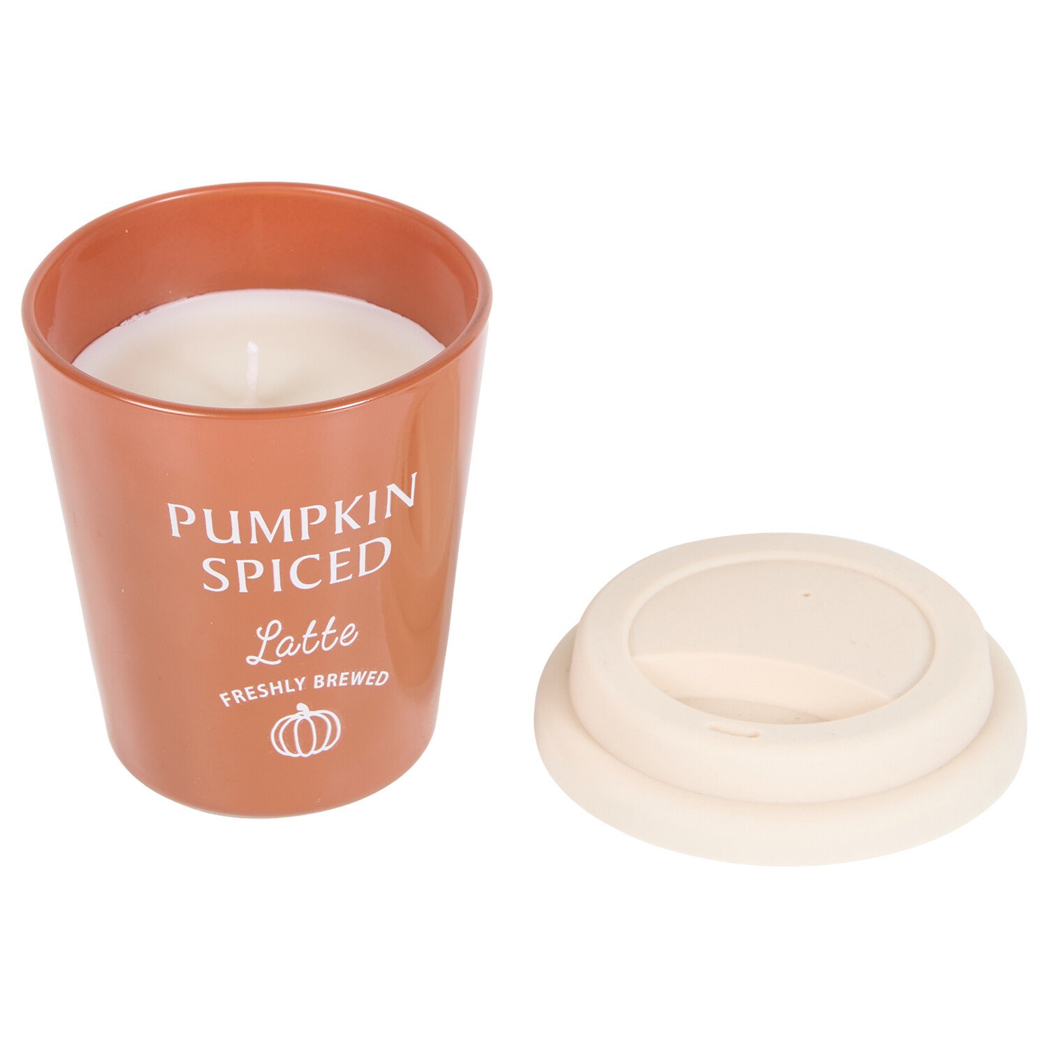Pumpkin Spiced Mug Candle Image 4