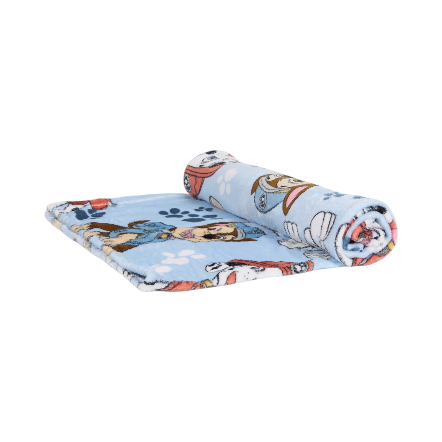 Paw Patrol Sketchy Fleece Throw Blue Image 5