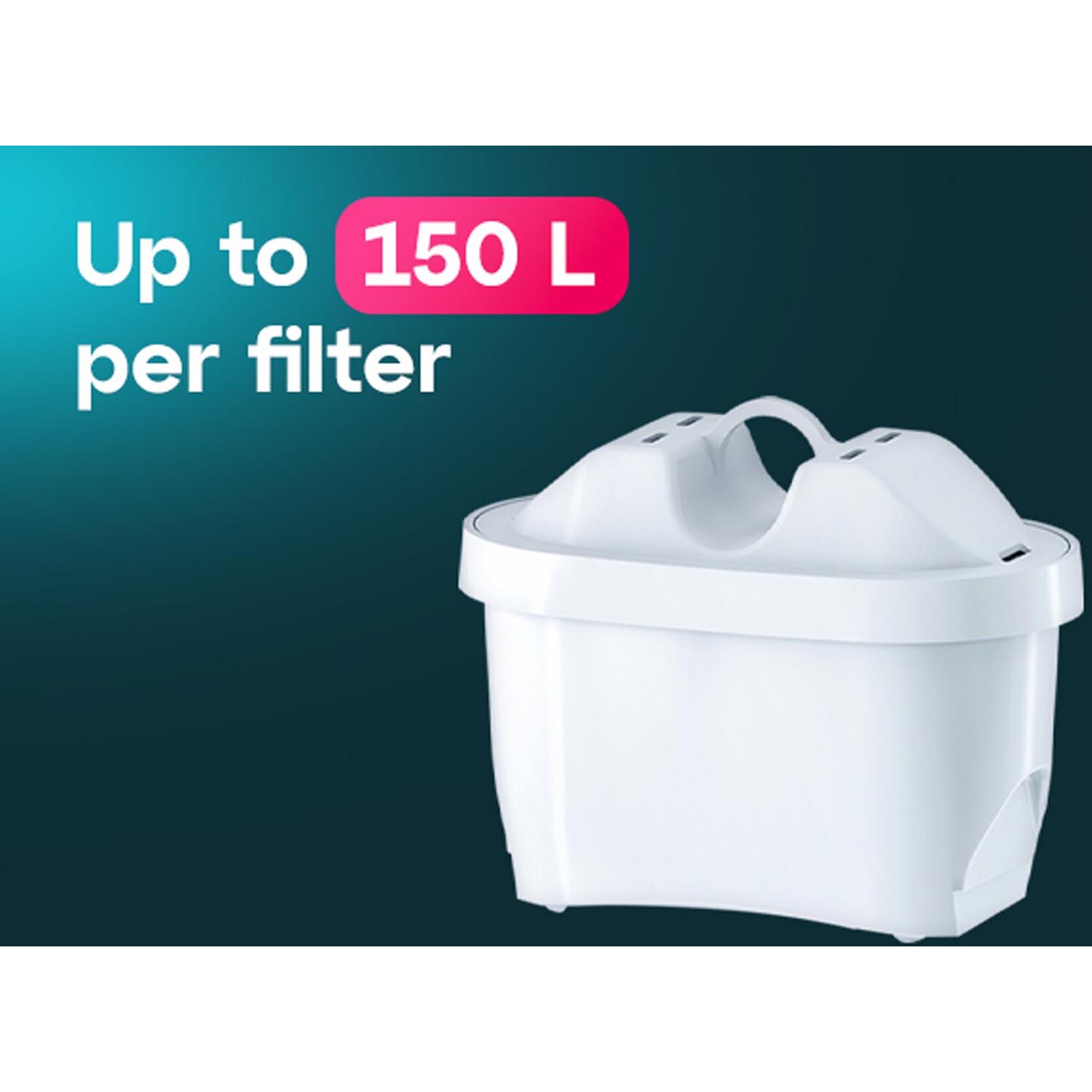 Pack of 6 Brita Aquaeffect Water Filter - White Image 5