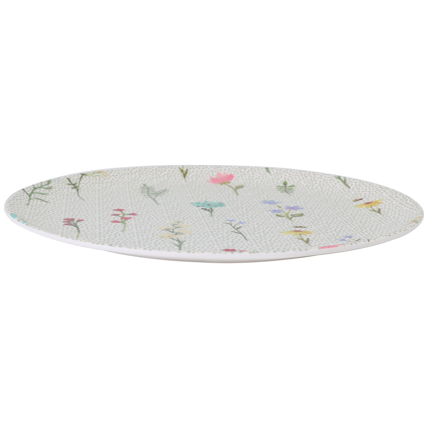 Flower Market Plate - White Image 2