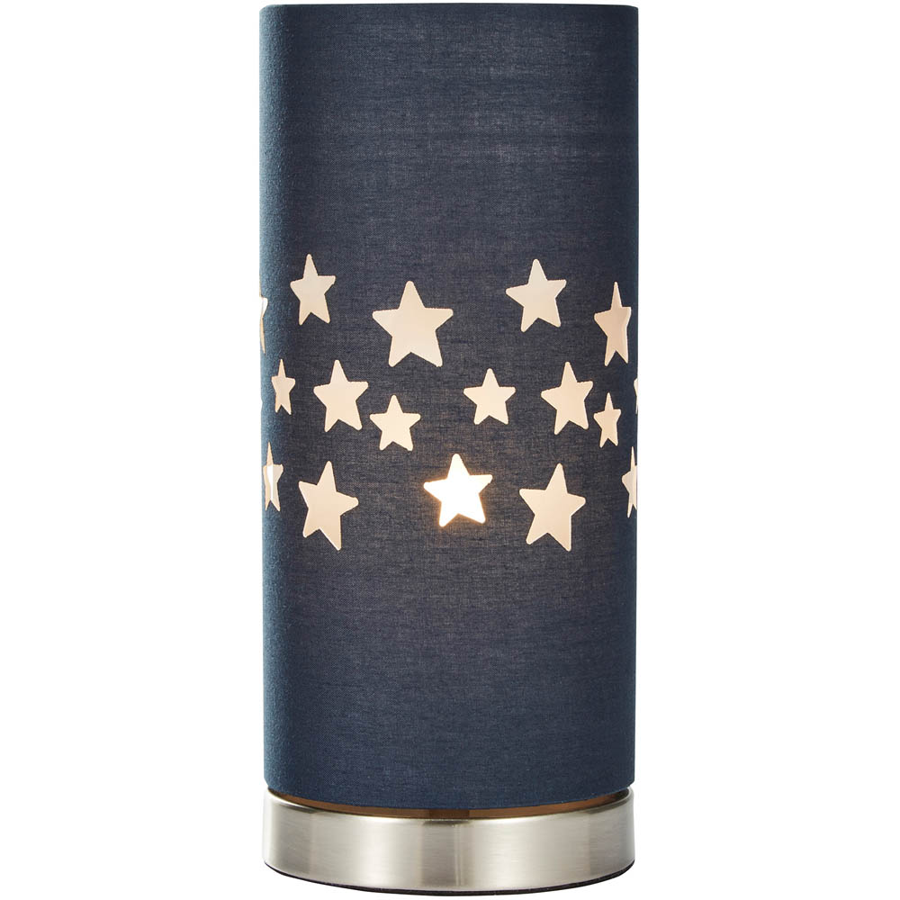 Glow Navy Stars Cut Out LED Table Lamp Image 3