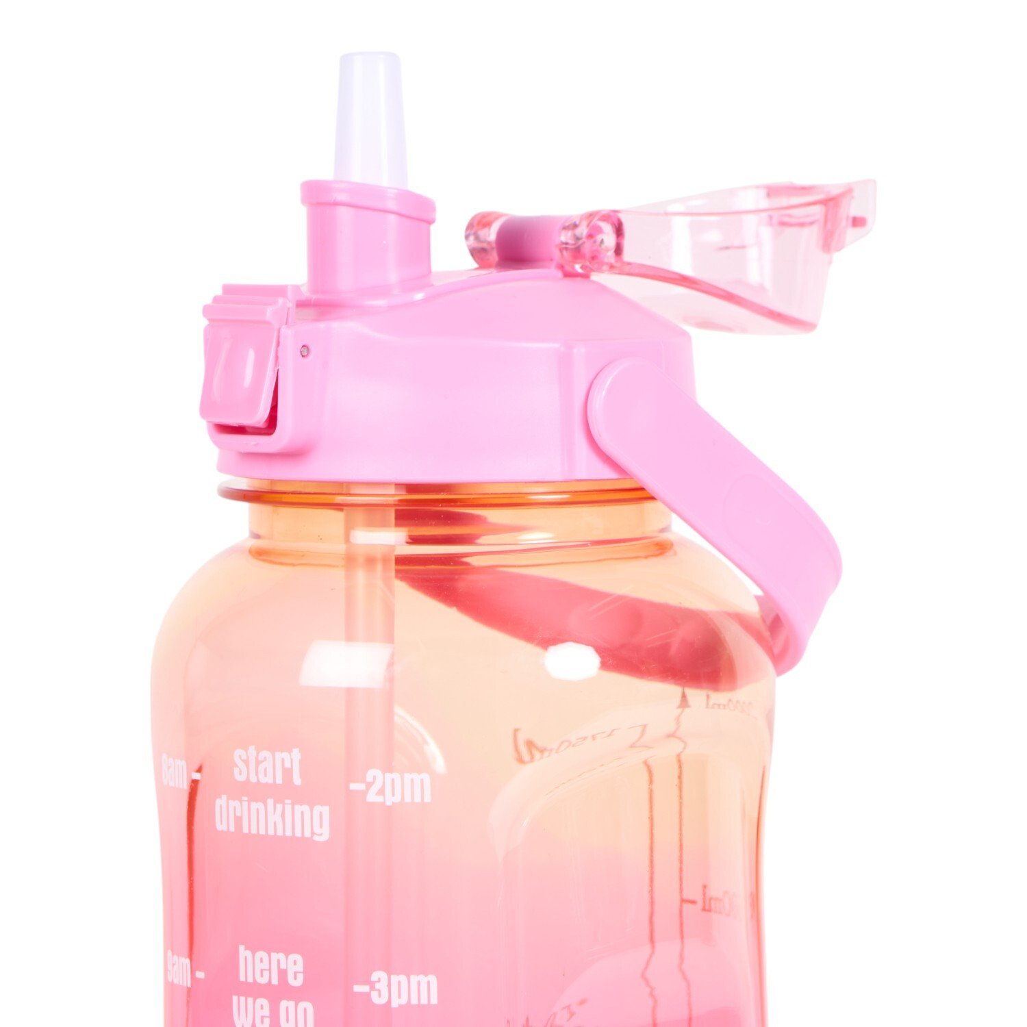Ombre Sports Bottle with Handle 2L Pink Image 4