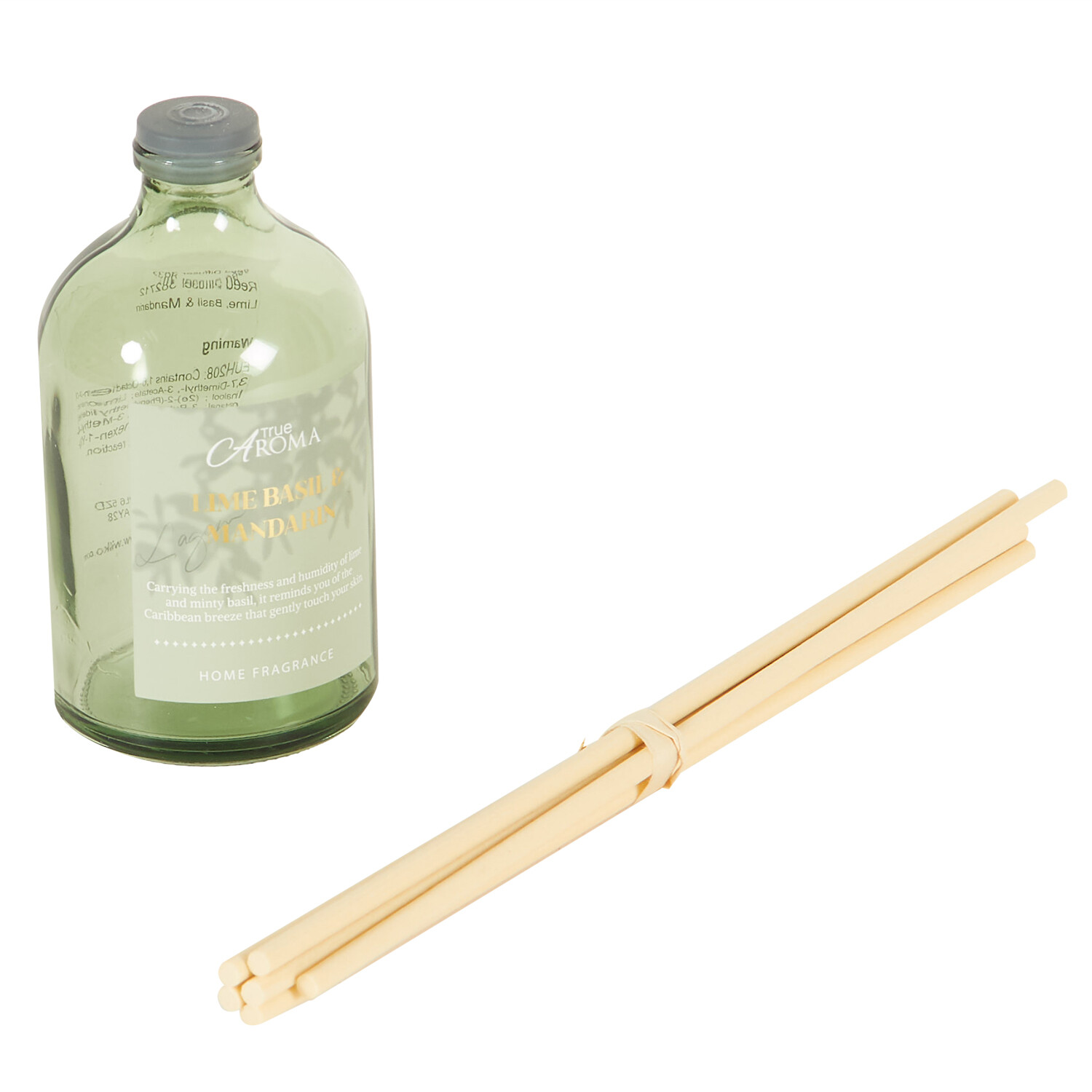 Lime Basil and Mandarin Diffuser - Green Image 4