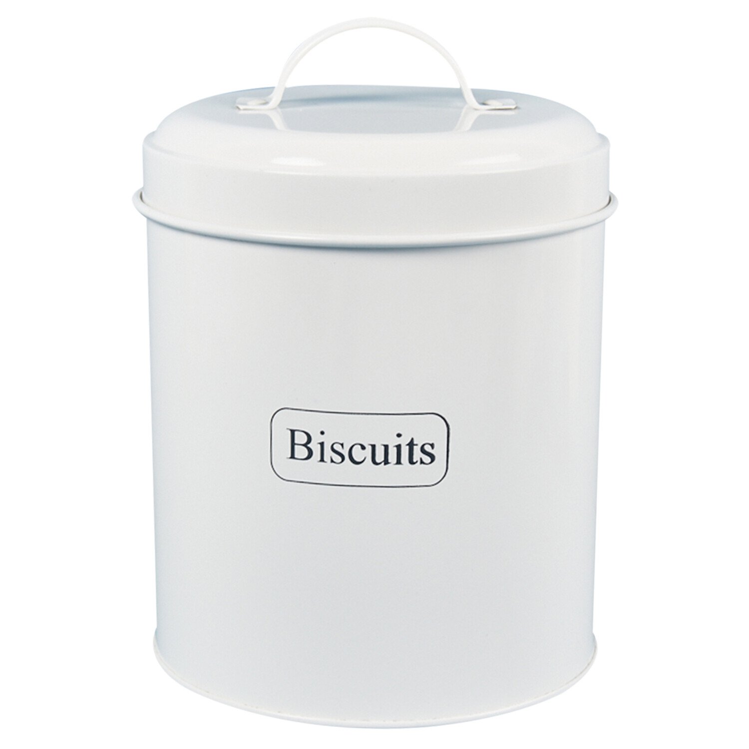Biscuit Canister 280g - Cream Image 1