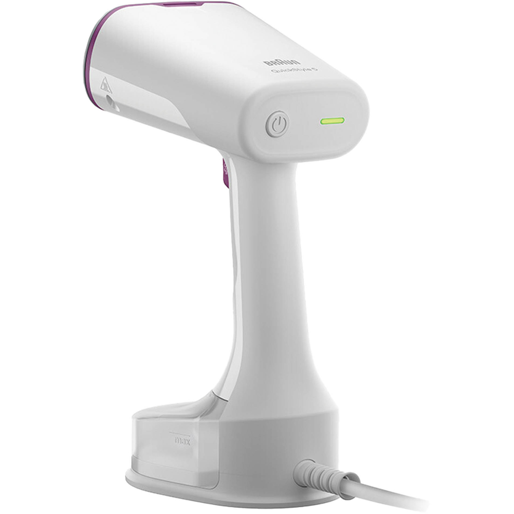 Braun BN5011 Quickstyle 5 White and Purple Garment Steamer 1200W Image 4