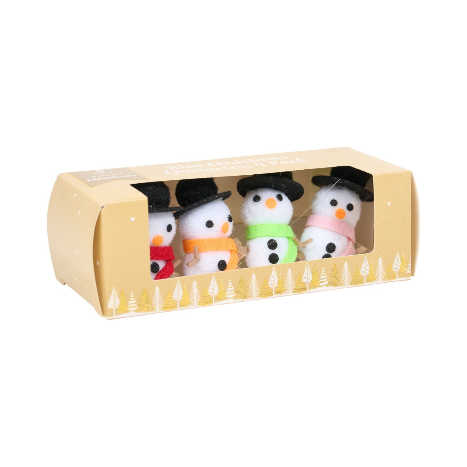 Pack of 4 Mini Christmas Characters Image 7