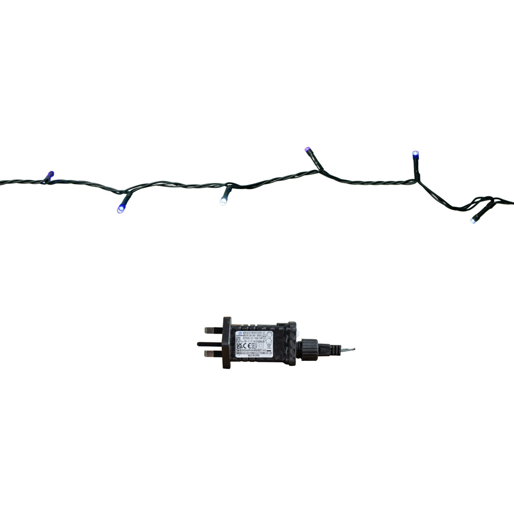 Samuel Alexander SupaBrights 200 Blue Purple and White LED Multi-Function String Light 16m Image 2