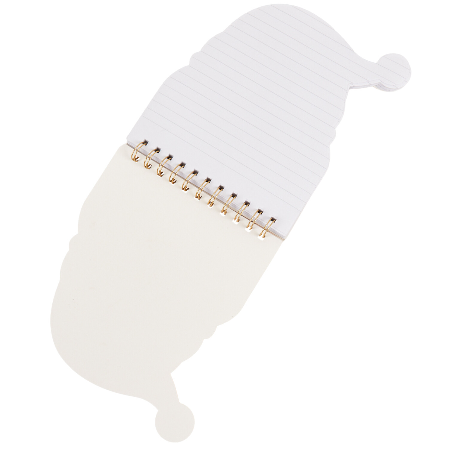 Santa or Reindeer Shaped Notebook - Multicolour Image 4