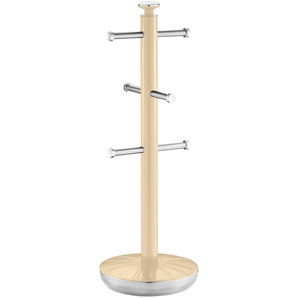 Swan Retro Cream Towel Pole and Mug Set Image 3