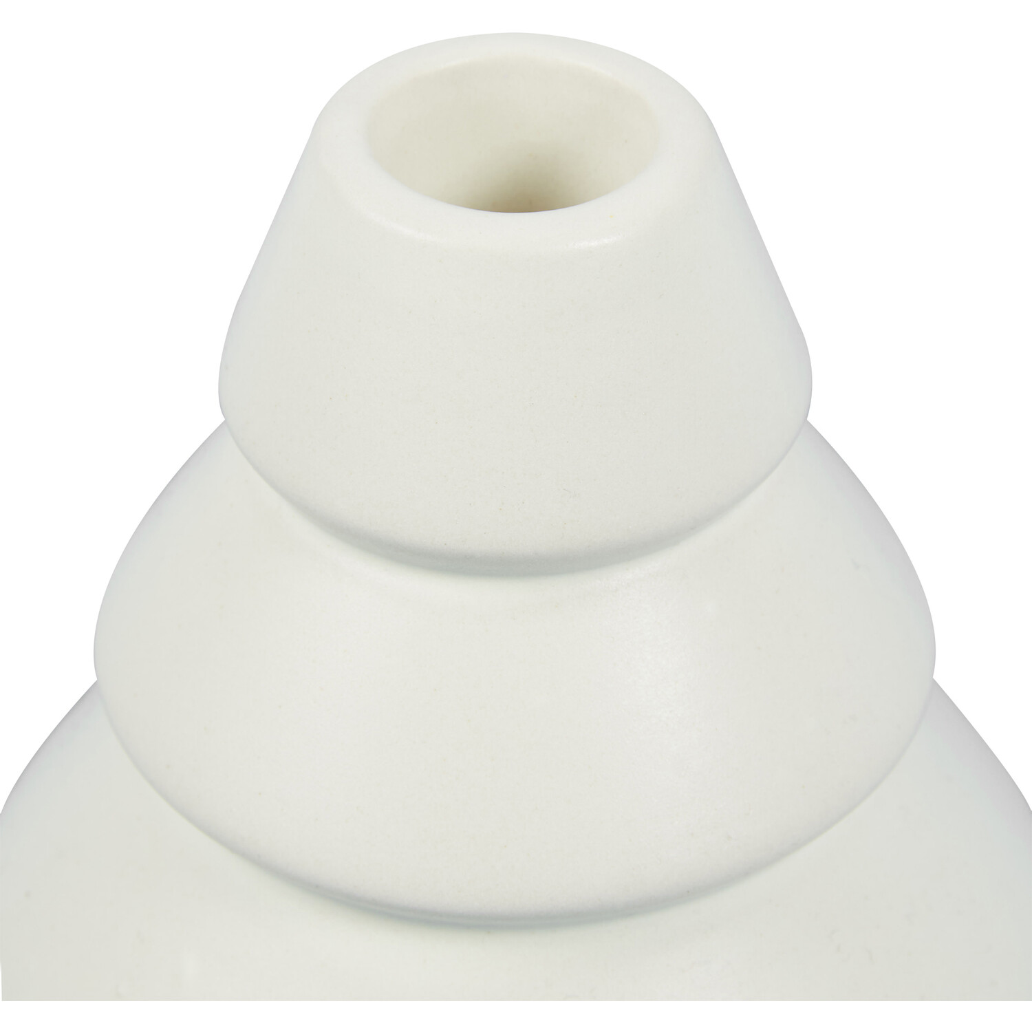 Green or Cream Tree Taper Candle Holder Image 5