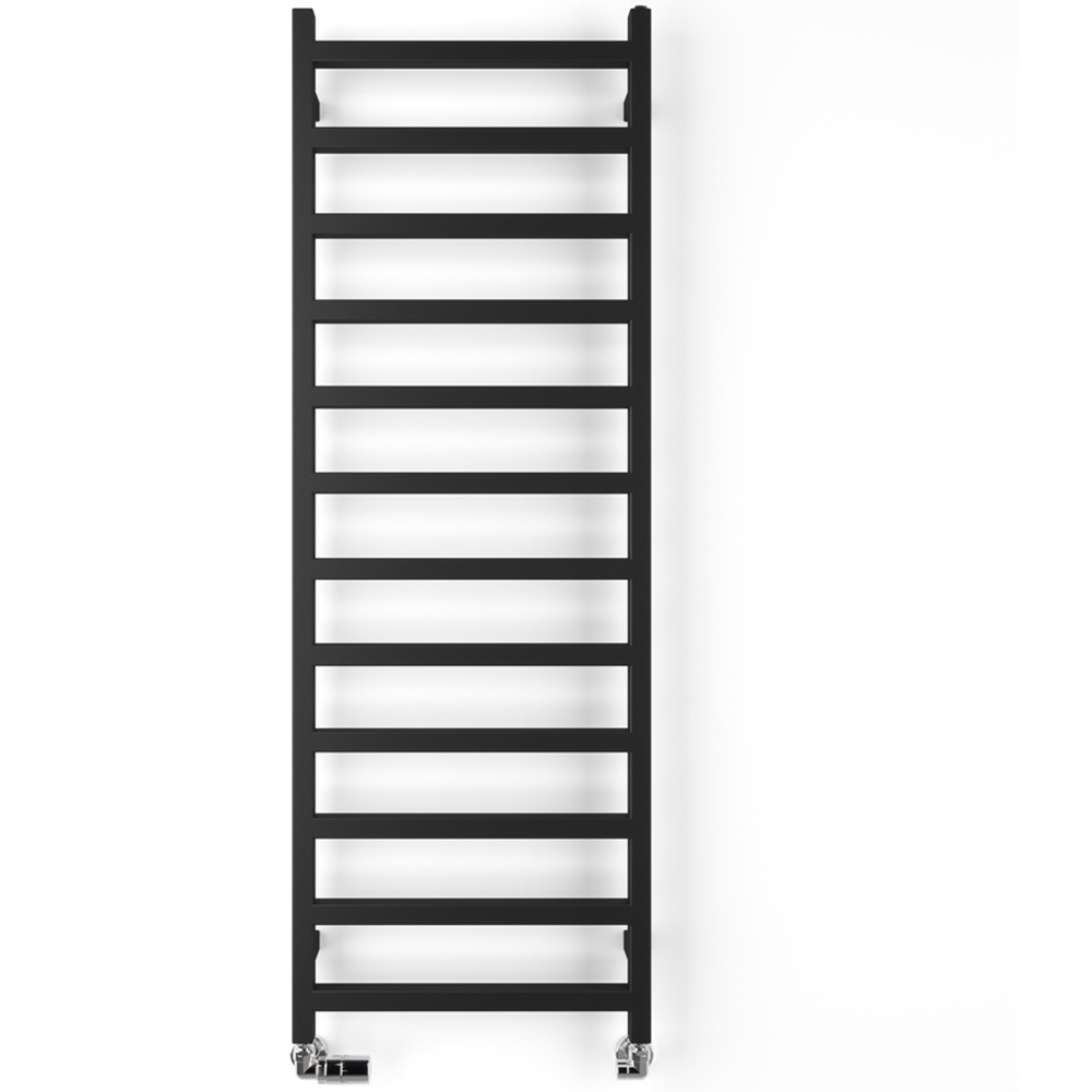 Terma Simple Heban Black Heated Towel Rail 1804 BTU 1440 x 500mm Image 3