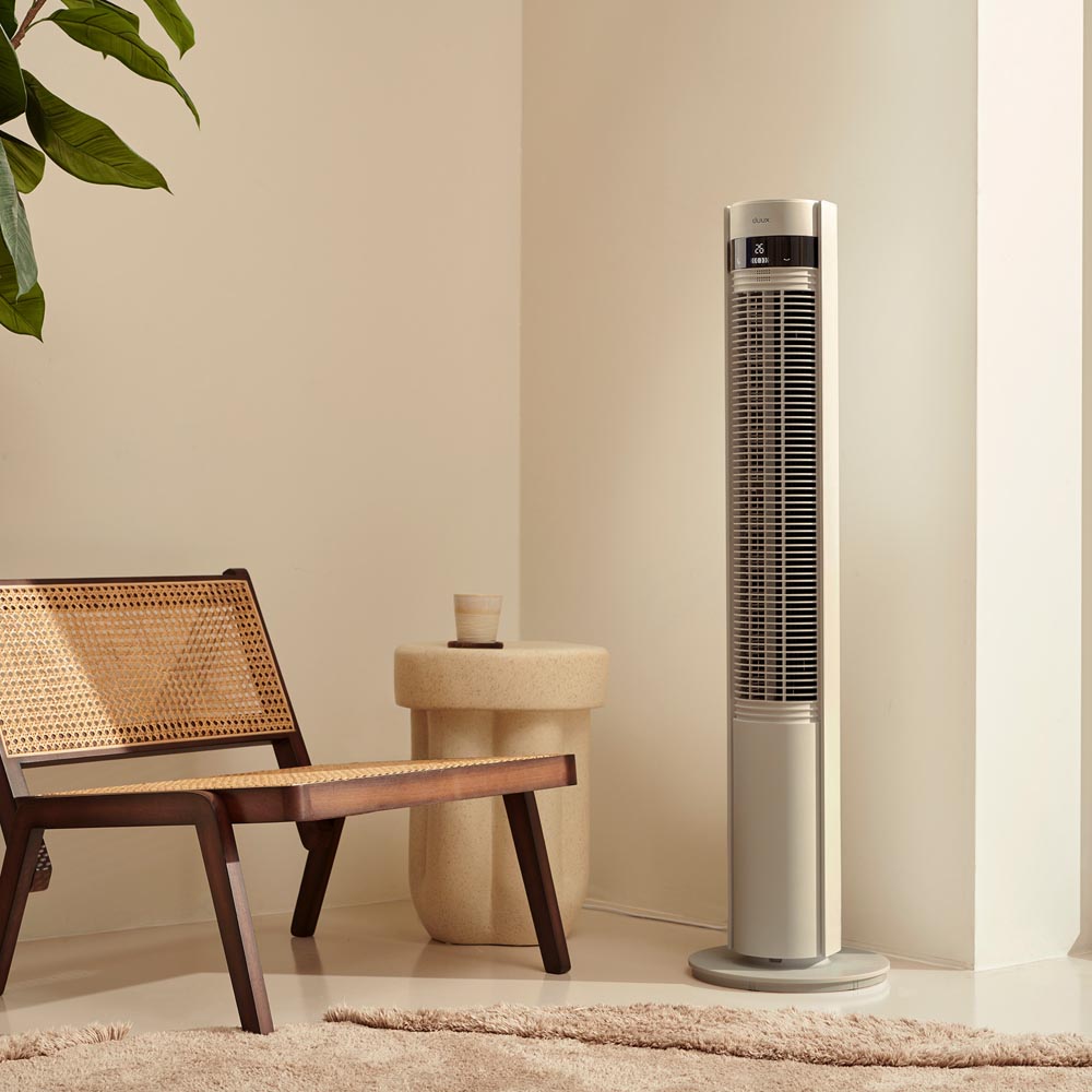 Duux Elevate Stone Smart Tower Fan with Remote Control 43 inch Image 2