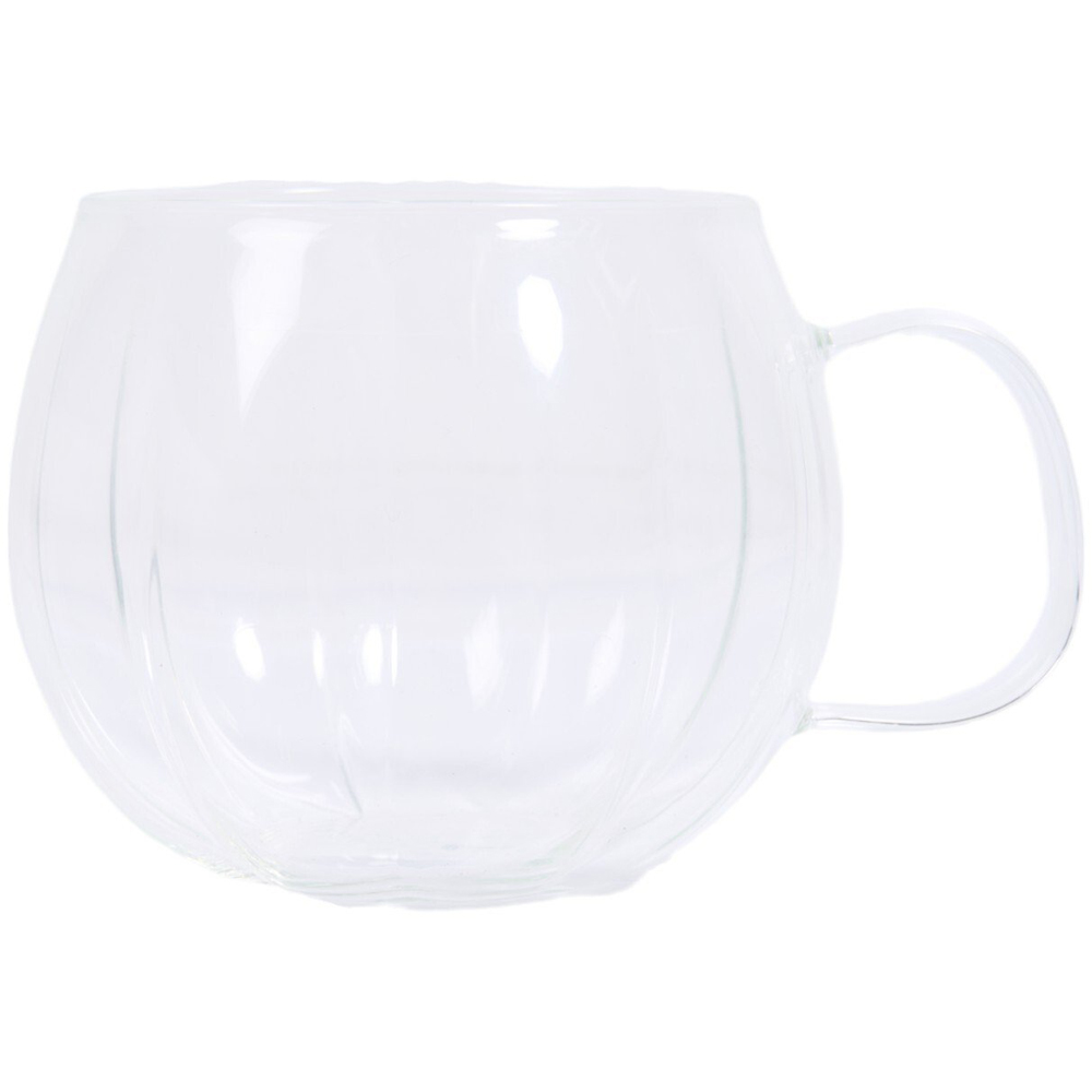 Glass Pumpkin Mug Image 3