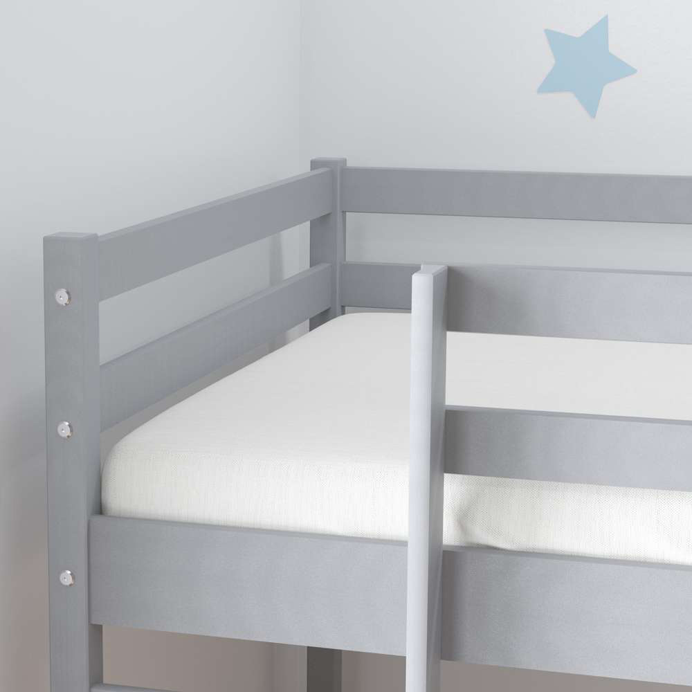 Frankie Single Grey Midi Sleeper with Slide Image 7