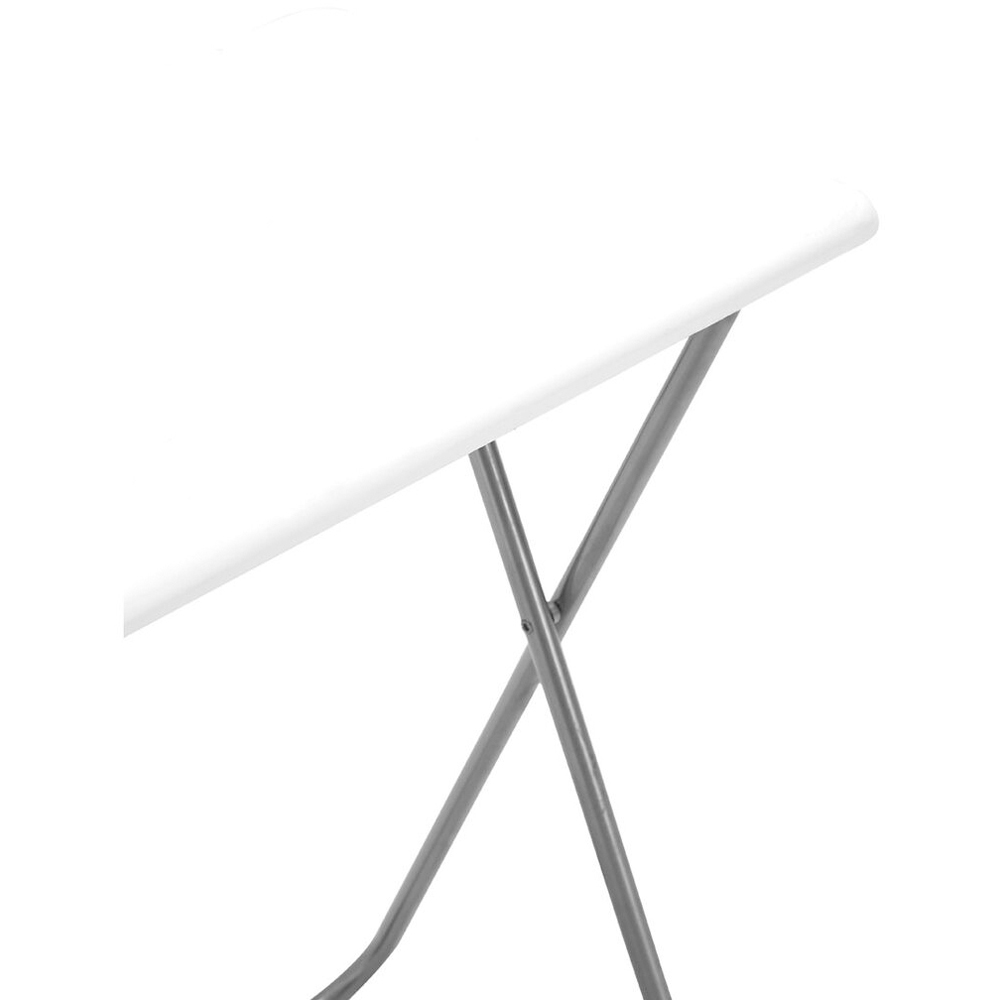 Premier Housewares White Folding Side Table Image 4