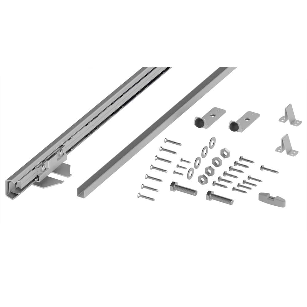 Coburn Flyaside Panther Single Door Sliding Entrance Door Track Fixing Kit 1350-1500mm Image 1