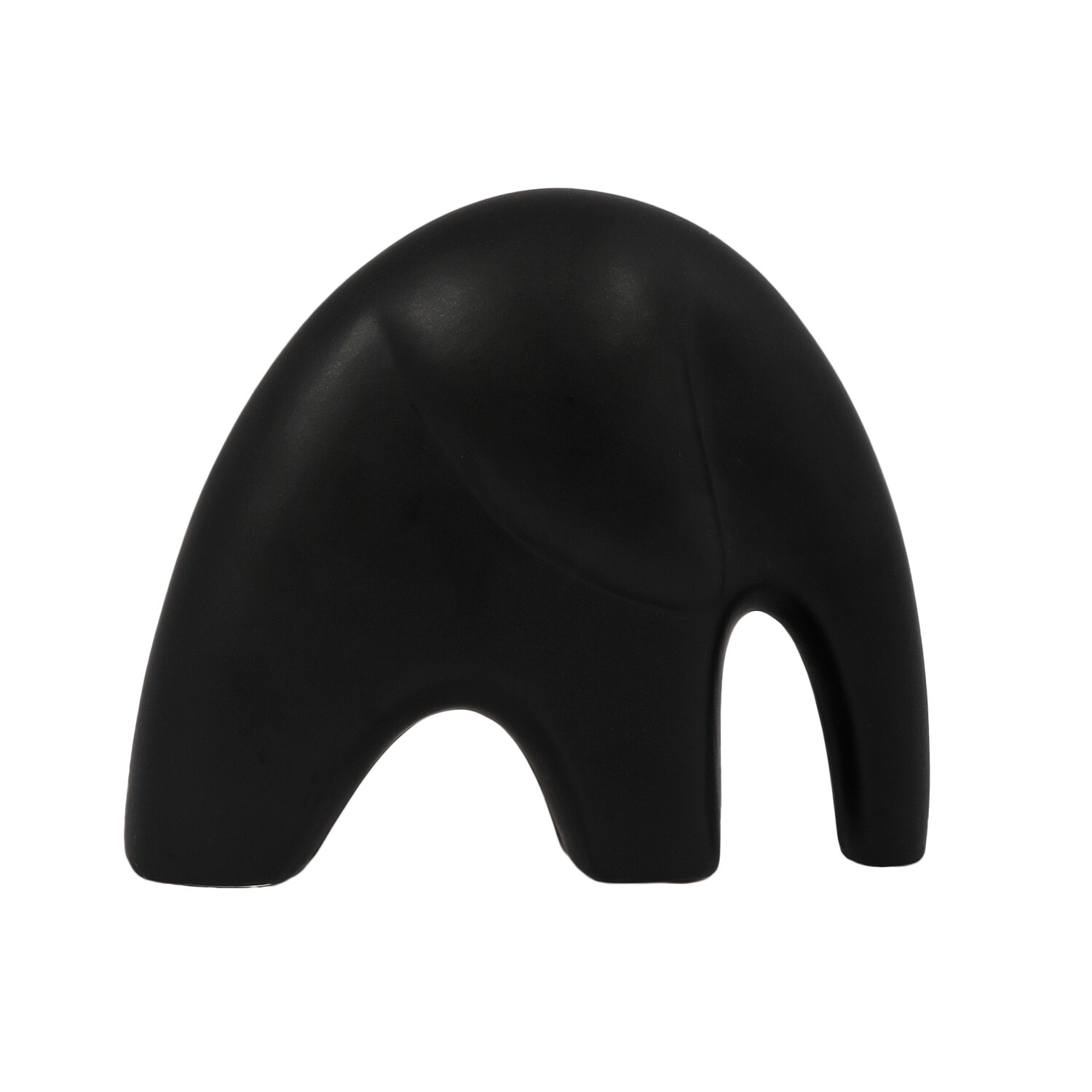 Set of 2 Elephant Ornaments - Black Image 3