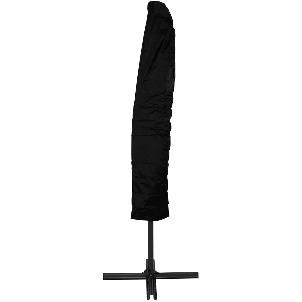 MonsterShop LED Cream Cantilever Parasol 3m Image 4