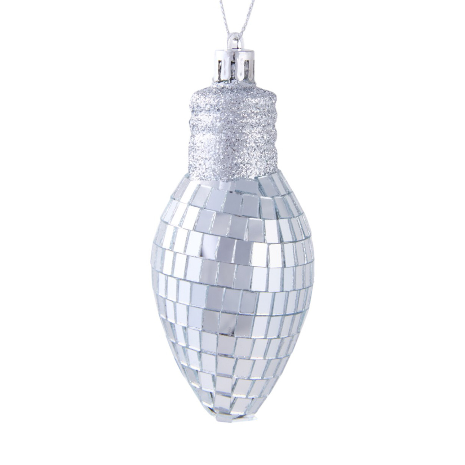 Pack of 3 Disco Light Bulb Baubles Image 4