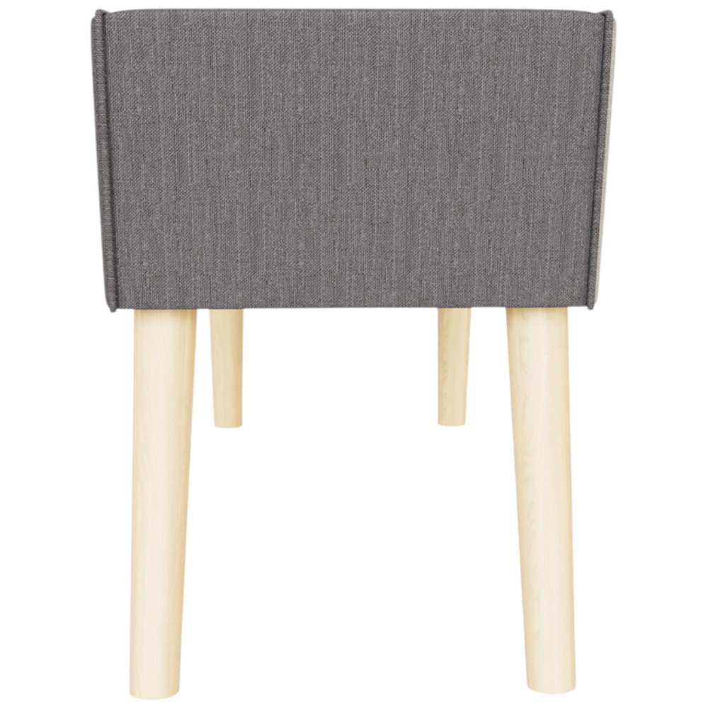 GFW Milan Dark Grey Ottoman Window Seat Image 3