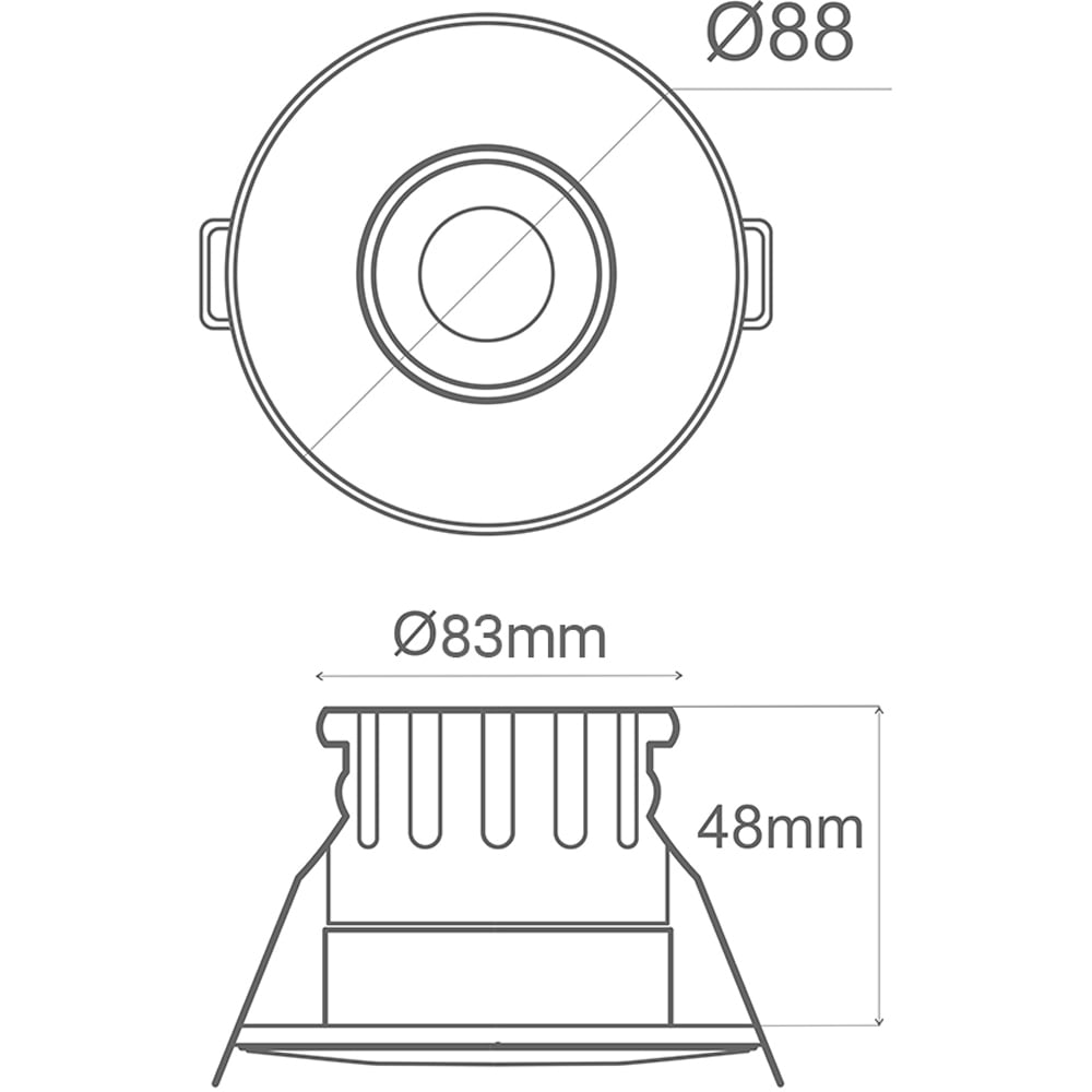 ENER-J 7W Fire Rated LED Downlight Image 6