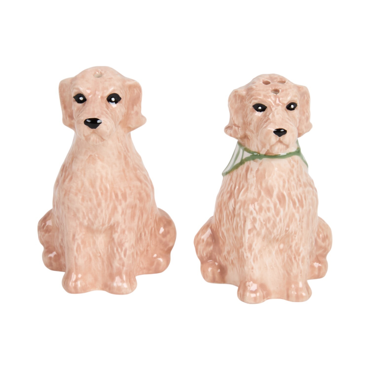Waggy Tails 3D Ceramic Salt and Pepper Set Brown Image 4