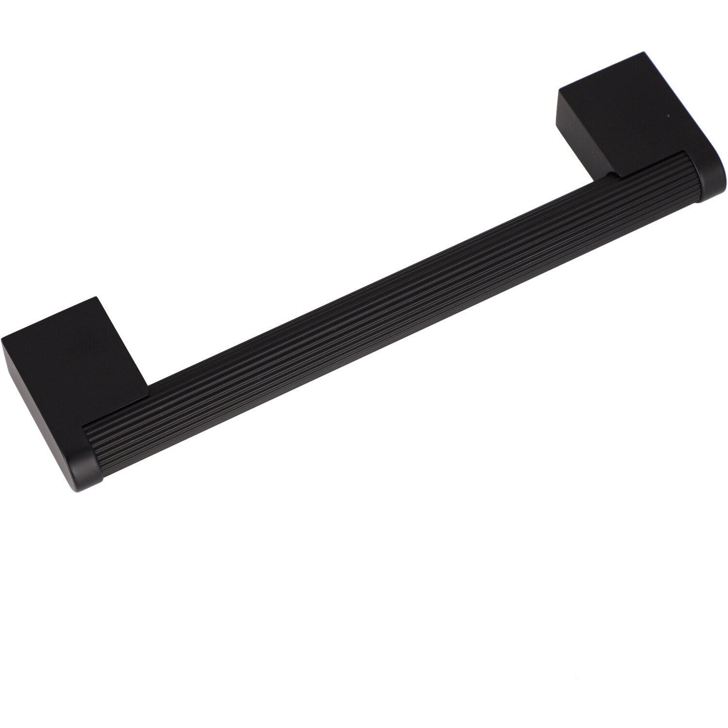 Pack of 2 Frankfurt Linear Cabinet Handles Matt Black 160mm Image 2