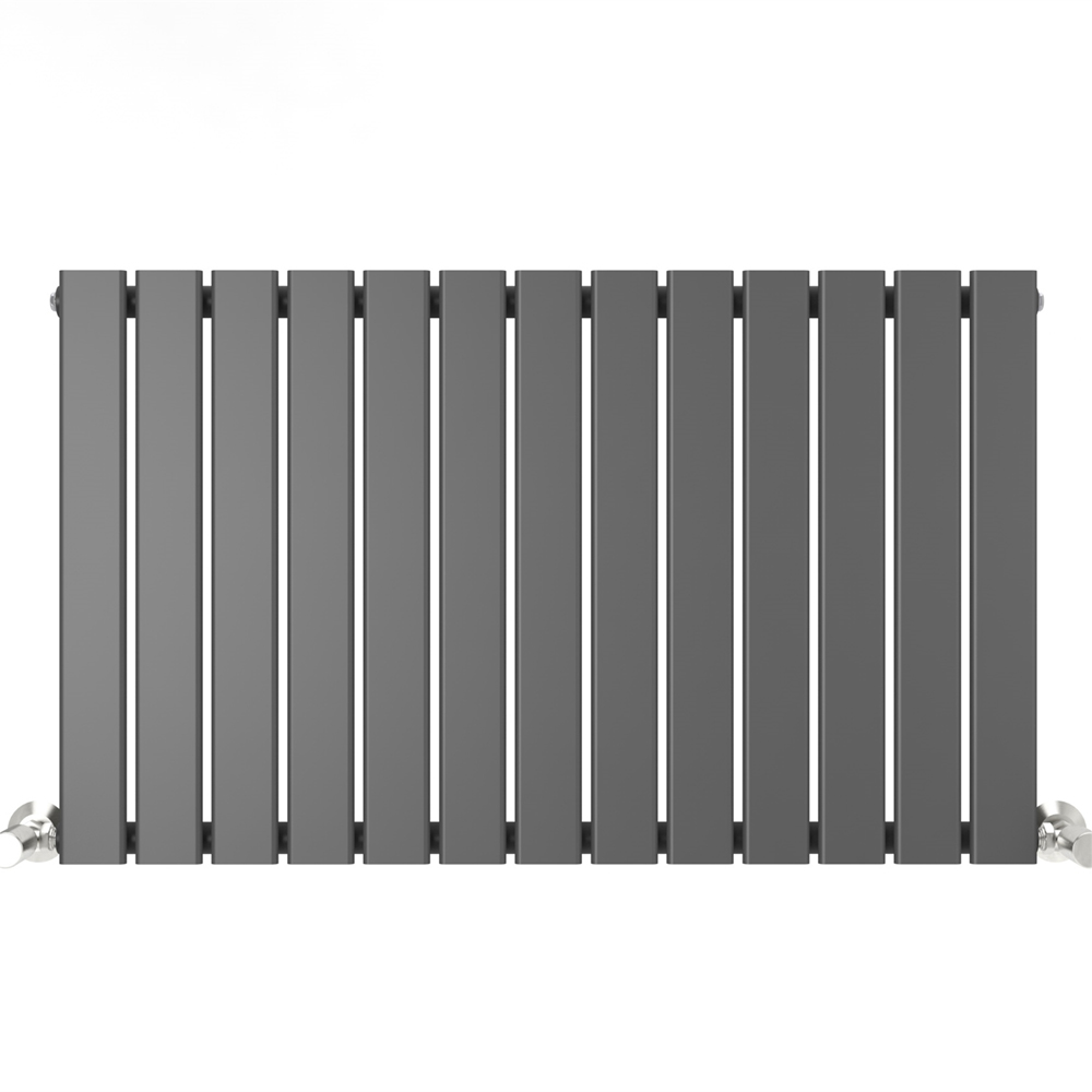Anthracite 2832 BTU Single Flat Panel Vertical Column Radiator 600 x 884mm Image 3
