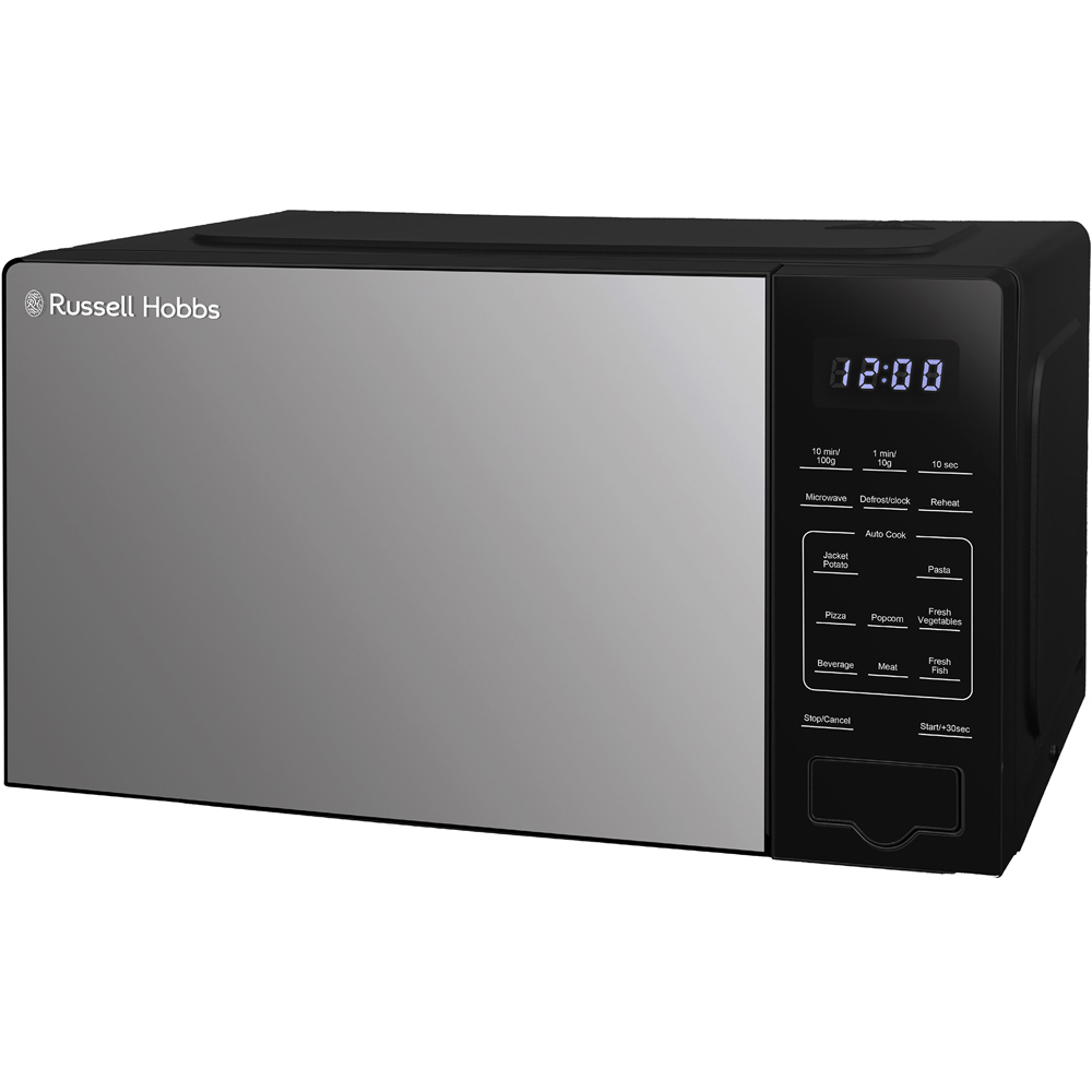 Russell Hobbs RHMT2005B Black 20L Compact Touch Control Digital Microwave 700W Image 1