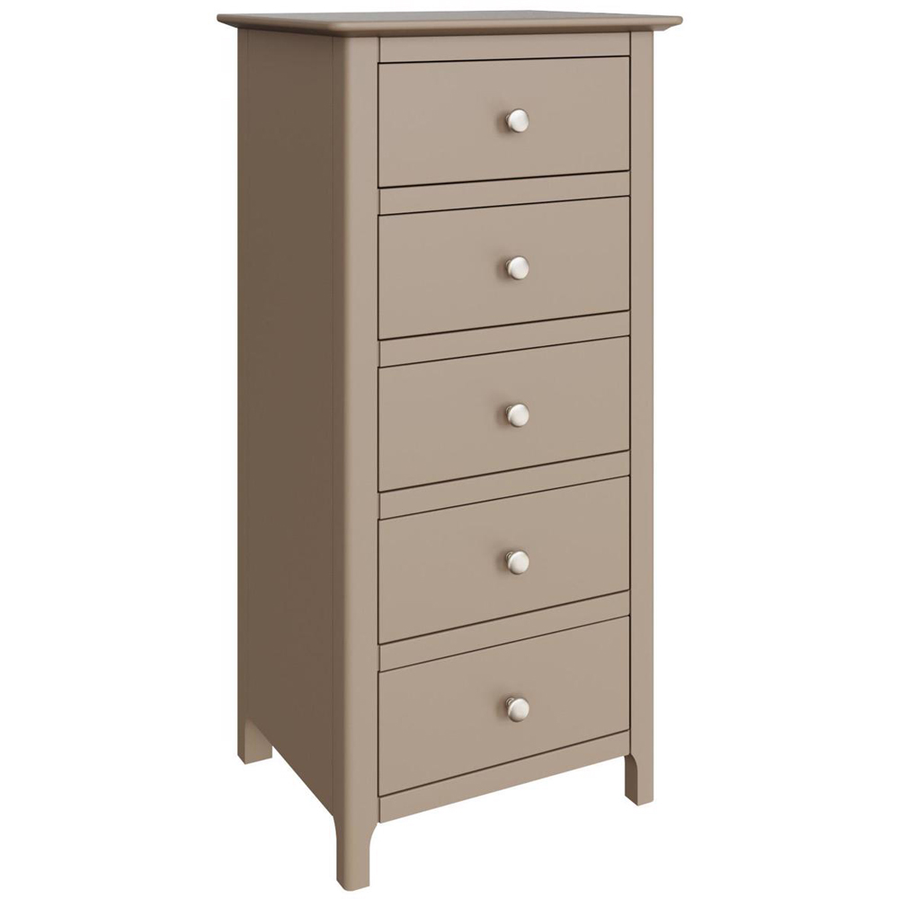 FWStyle Plama 5 Drawer Putty Ready Assembled Chest of Drawers Image 2