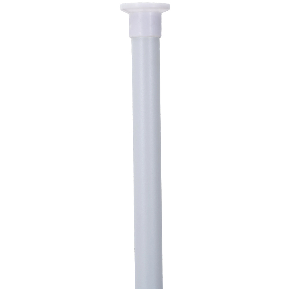 Living and Home White Adjustable Floor-to-Ceiling Coat Stand with 8 Hooks Image 4