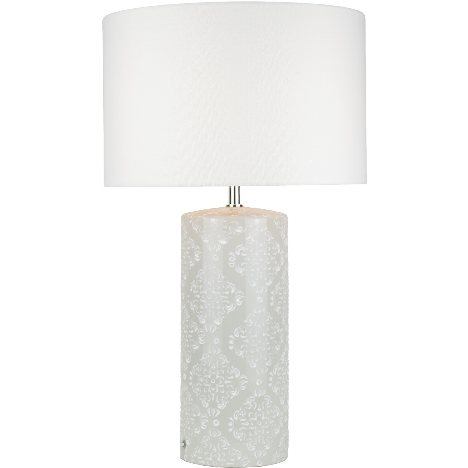 Cressida Table Lamp - Aqua and White Image 6