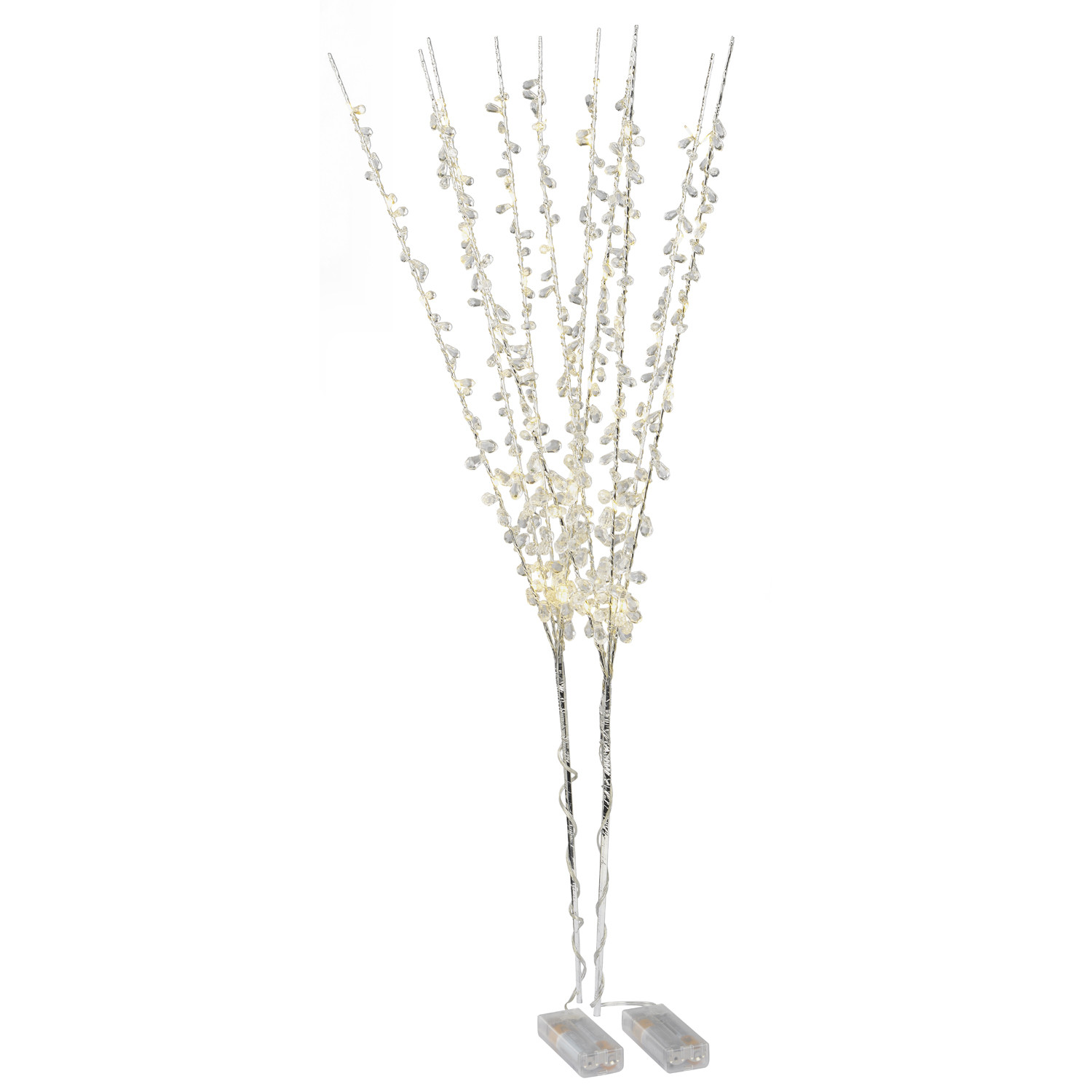 Jewelled LED Twig Lights Set of 2 Image 2