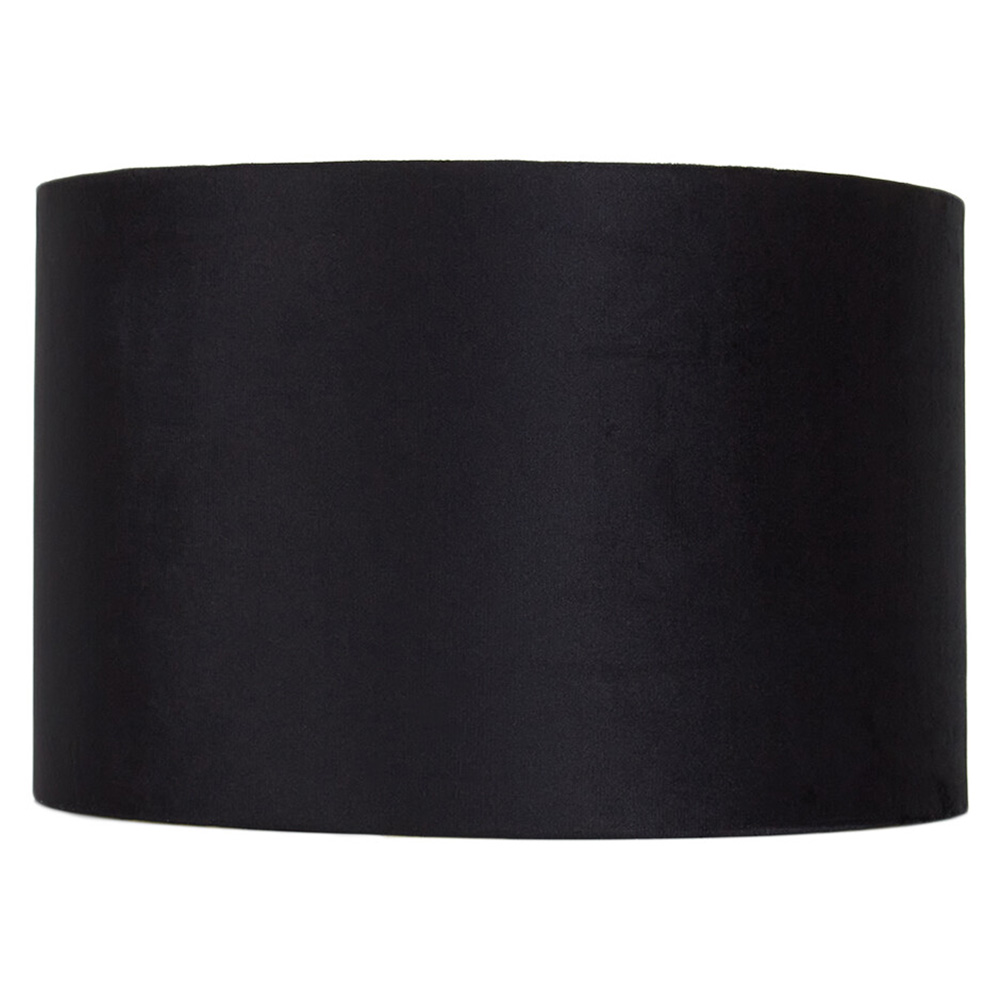 Jonas & James Black Velvet Lamp Shade Image