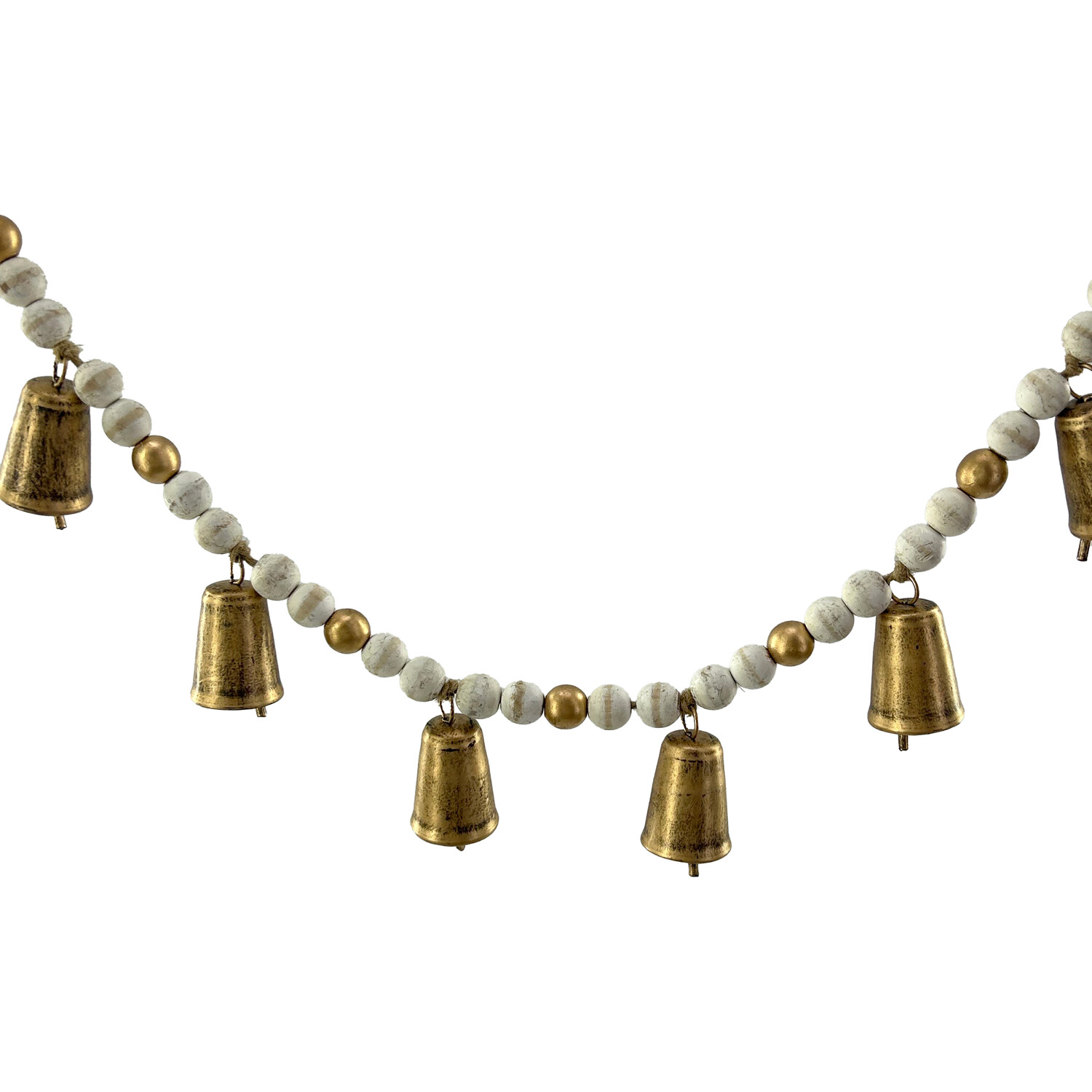 Rustic Beaded Gold Garland Gold Image 2