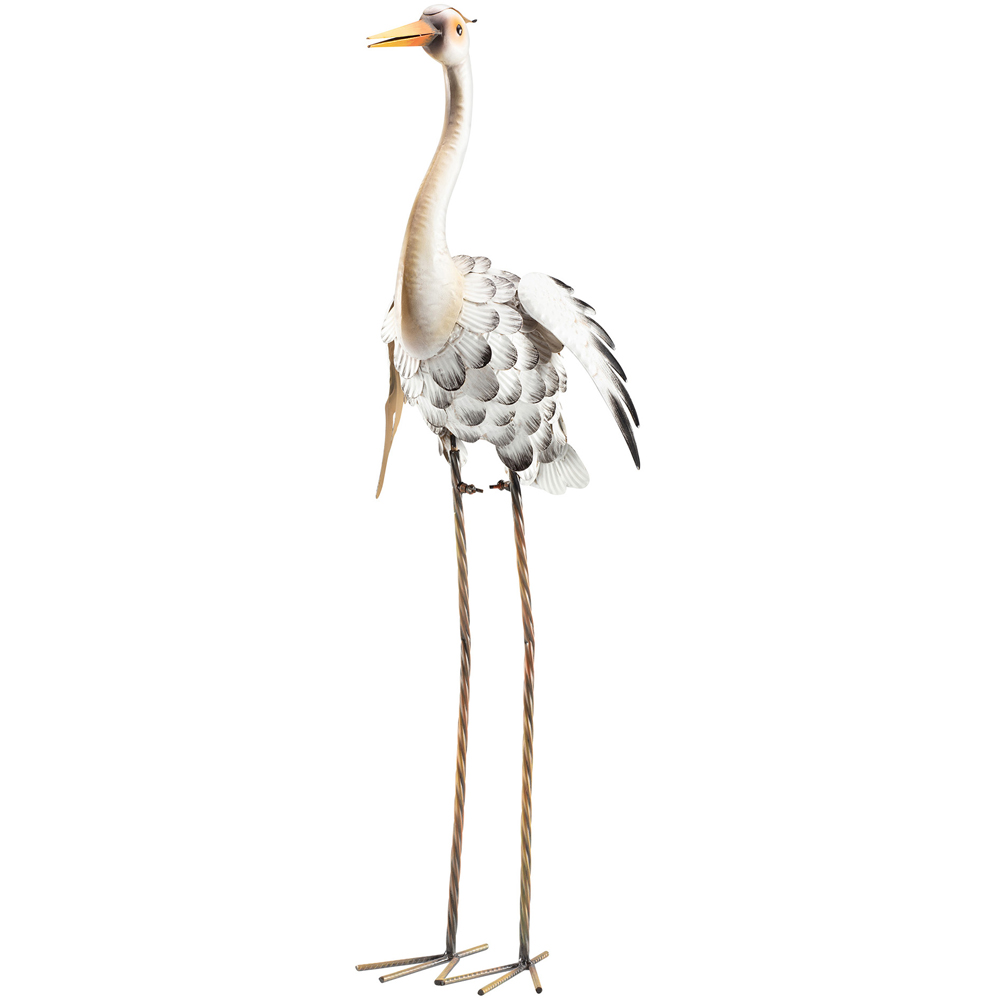 Garden Gear Heron Metal Ornament Image 3