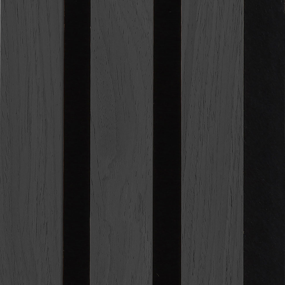 Kraus Easy Living Slate Grey Acoustic Slat Wall Panel 240 x 60cm Image 9