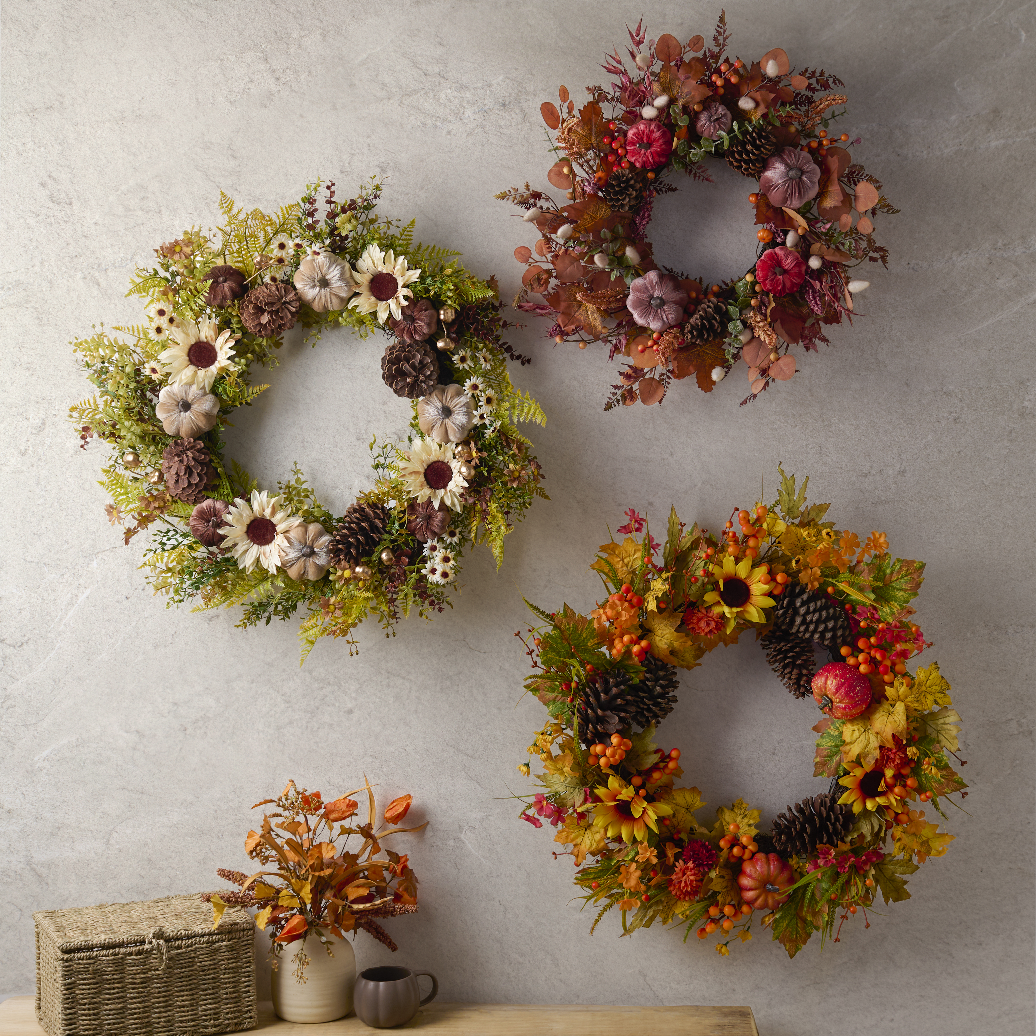 Make Your Own Autumn Wreath Kit Image 3