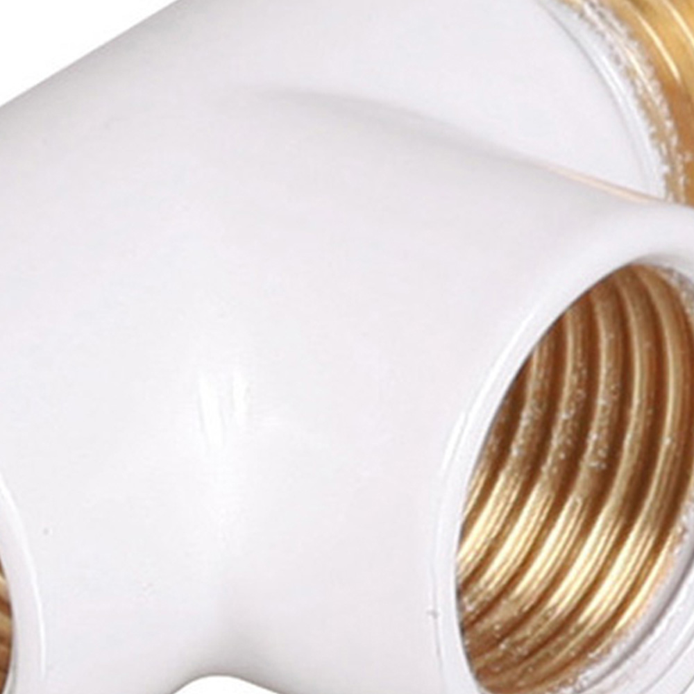 Terma White Dual Fuel Towel Rail T-Piece Image 3