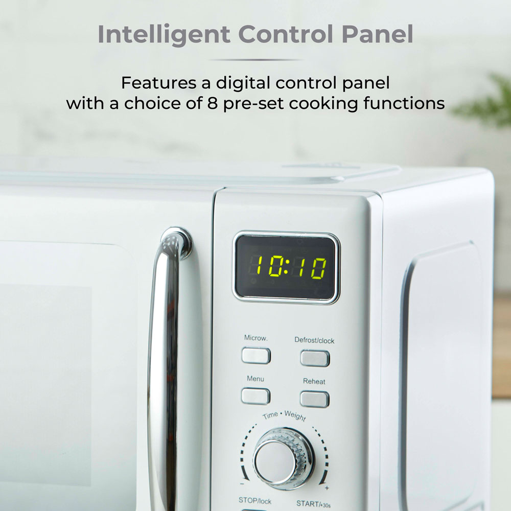 Tower T24041WHT White 20L Digital Microwave Image 5