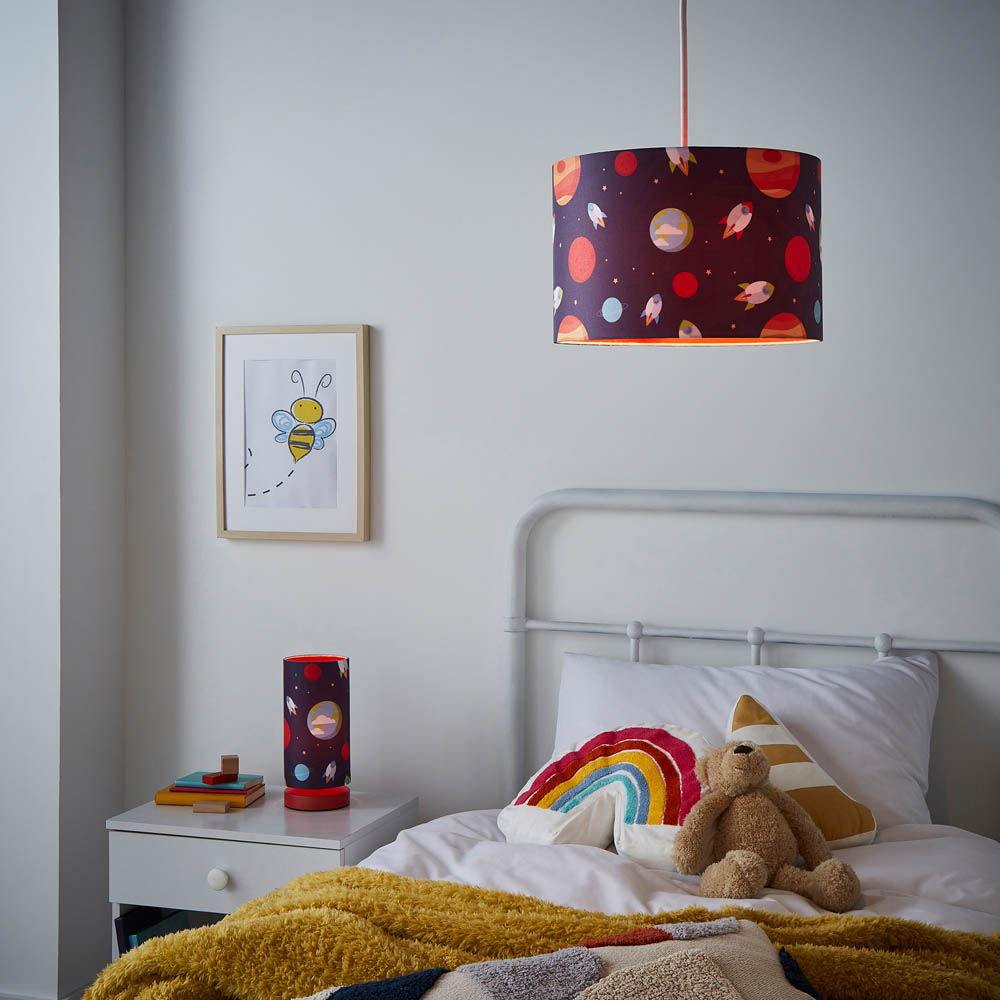 Glow Blue Space LED Table Lamp Image 5