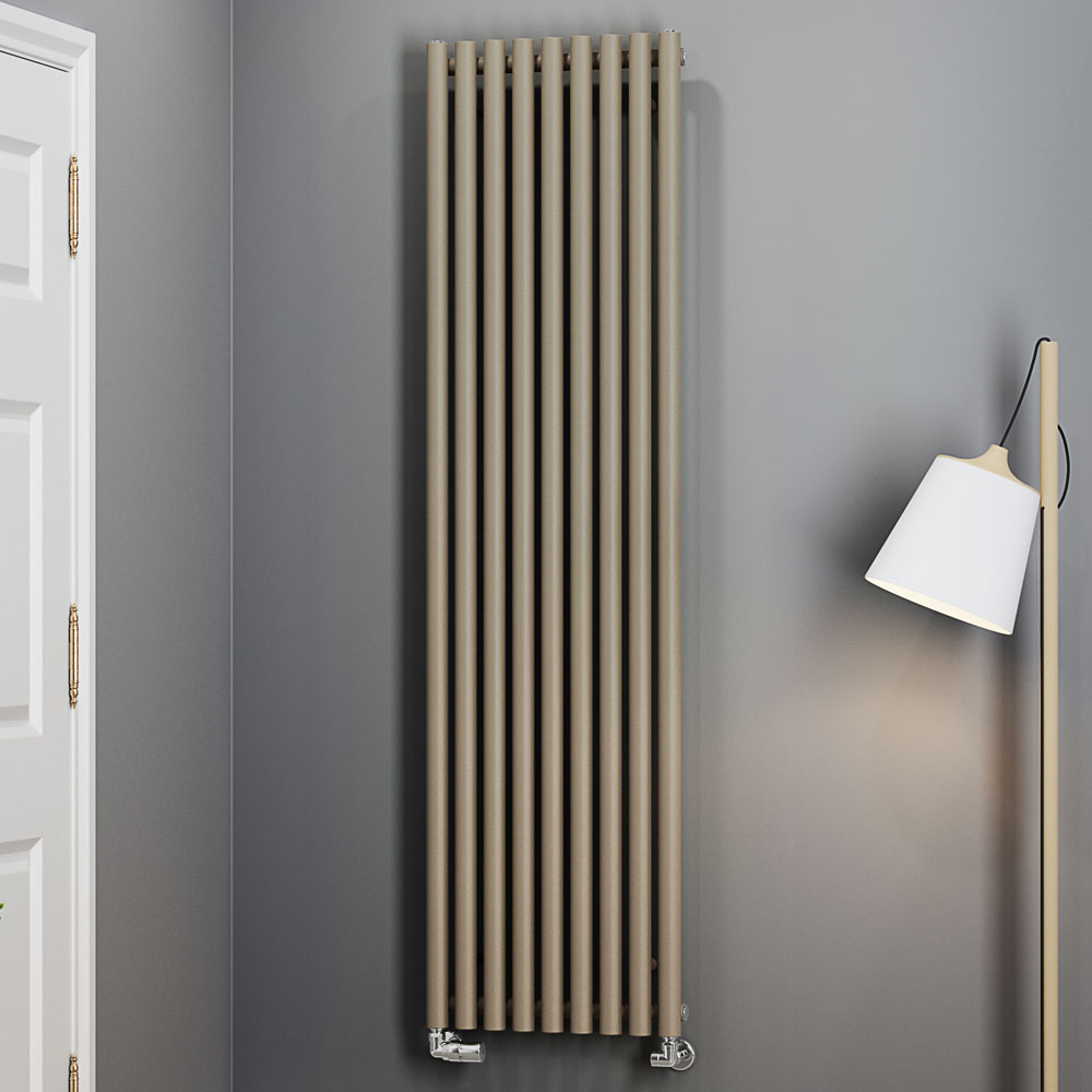 Terma Rolo Room 3516 BTU Quartz Mocha Radiator 1800 x 480mm Image 2
